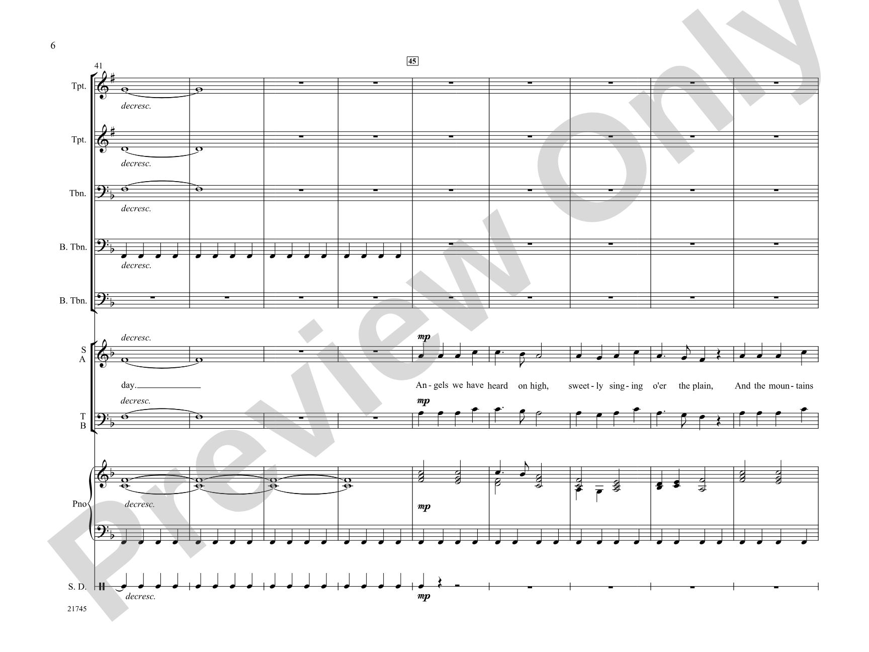 Angels' Gloria: Choral SoundPax