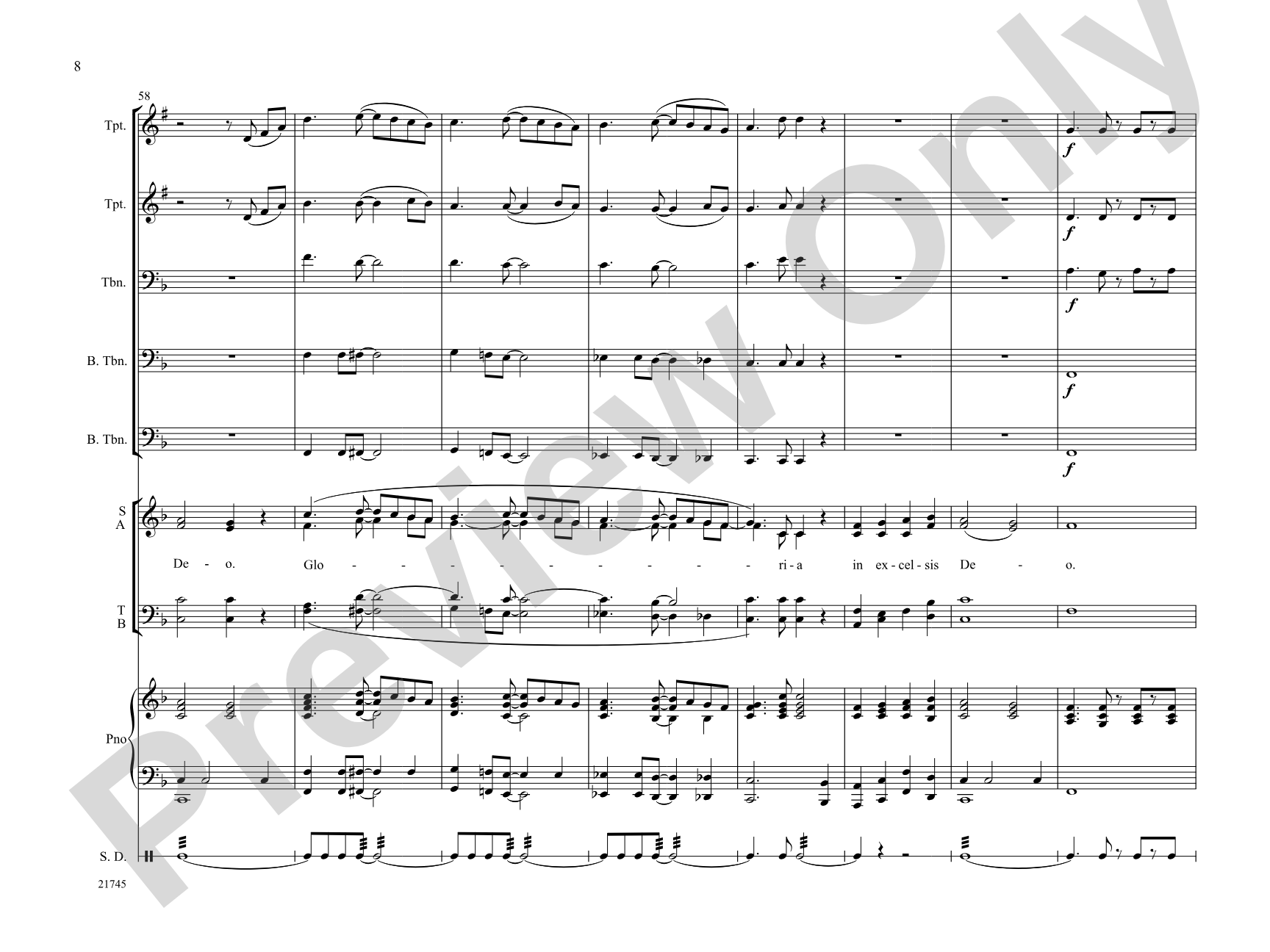Angels' Gloria: Choral SoundPax