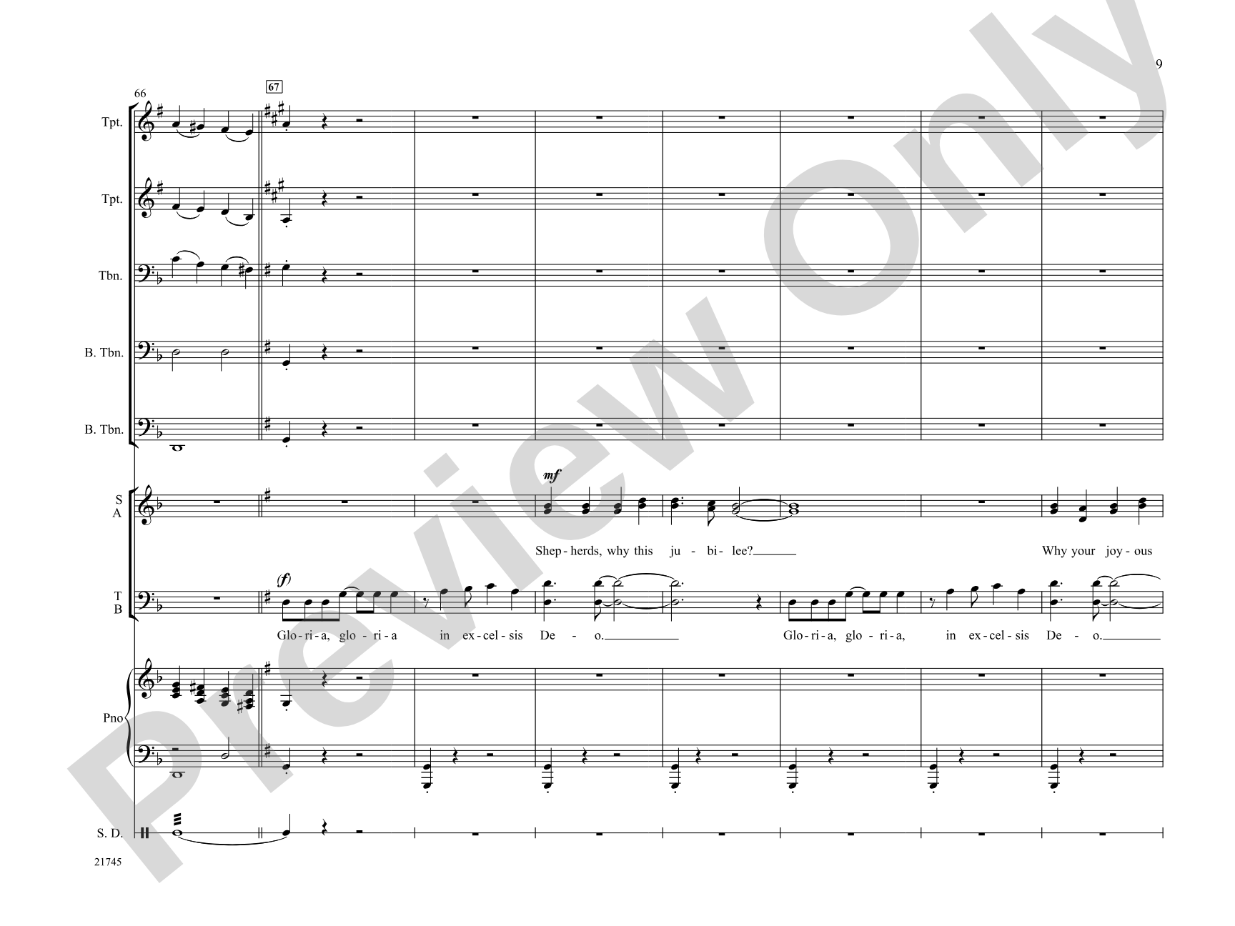 Angels' Gloria: Choral SoundPax
