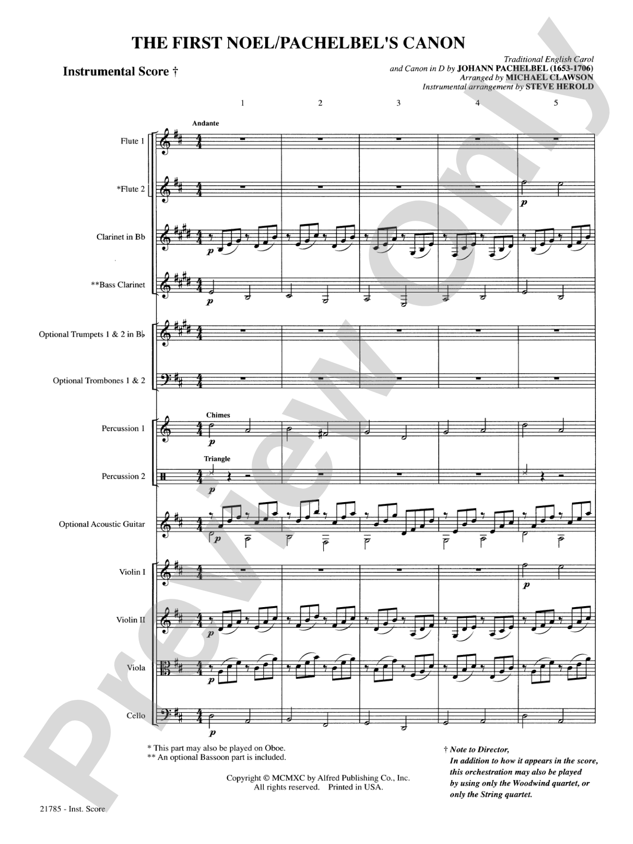 The First Noel / Pachelbel's Canon: Choral SoundPax