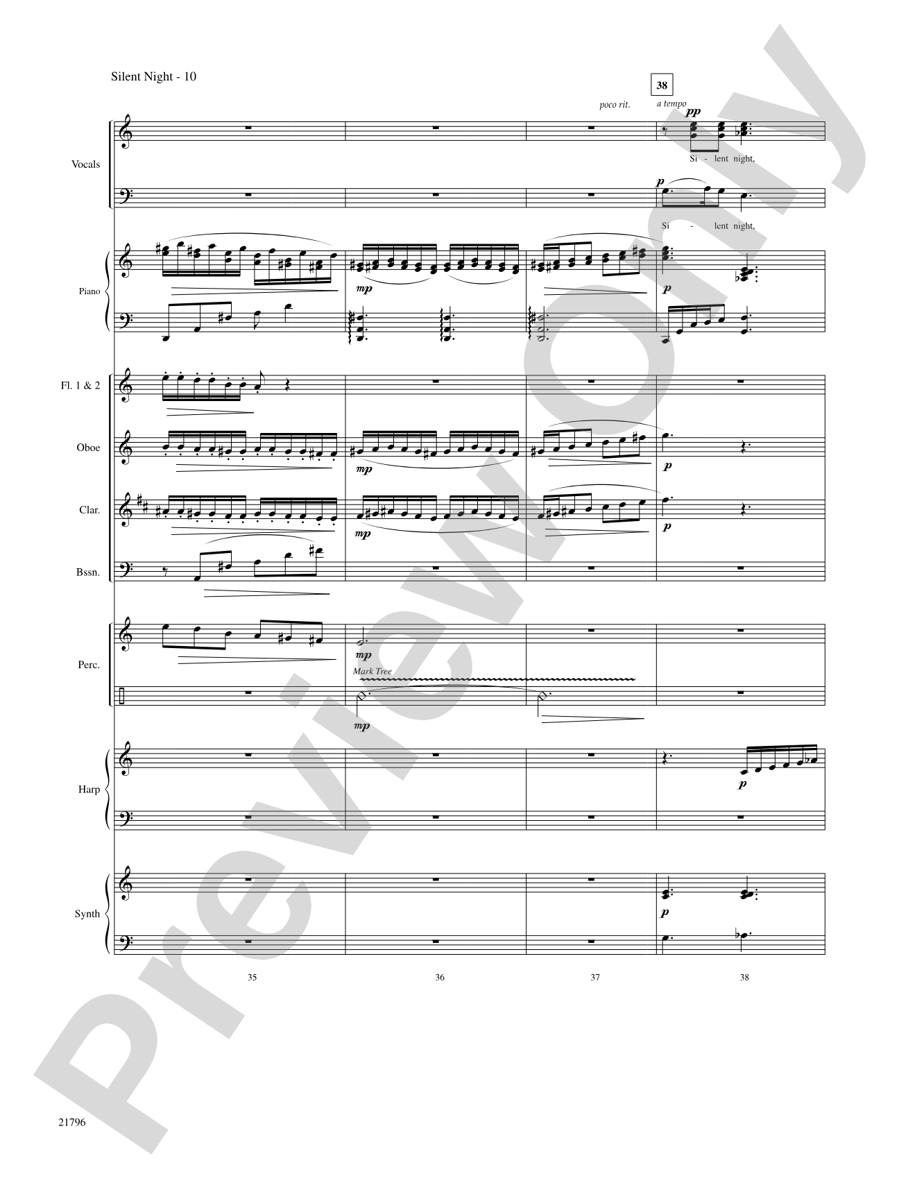 Silent Night: Choral SoundPax