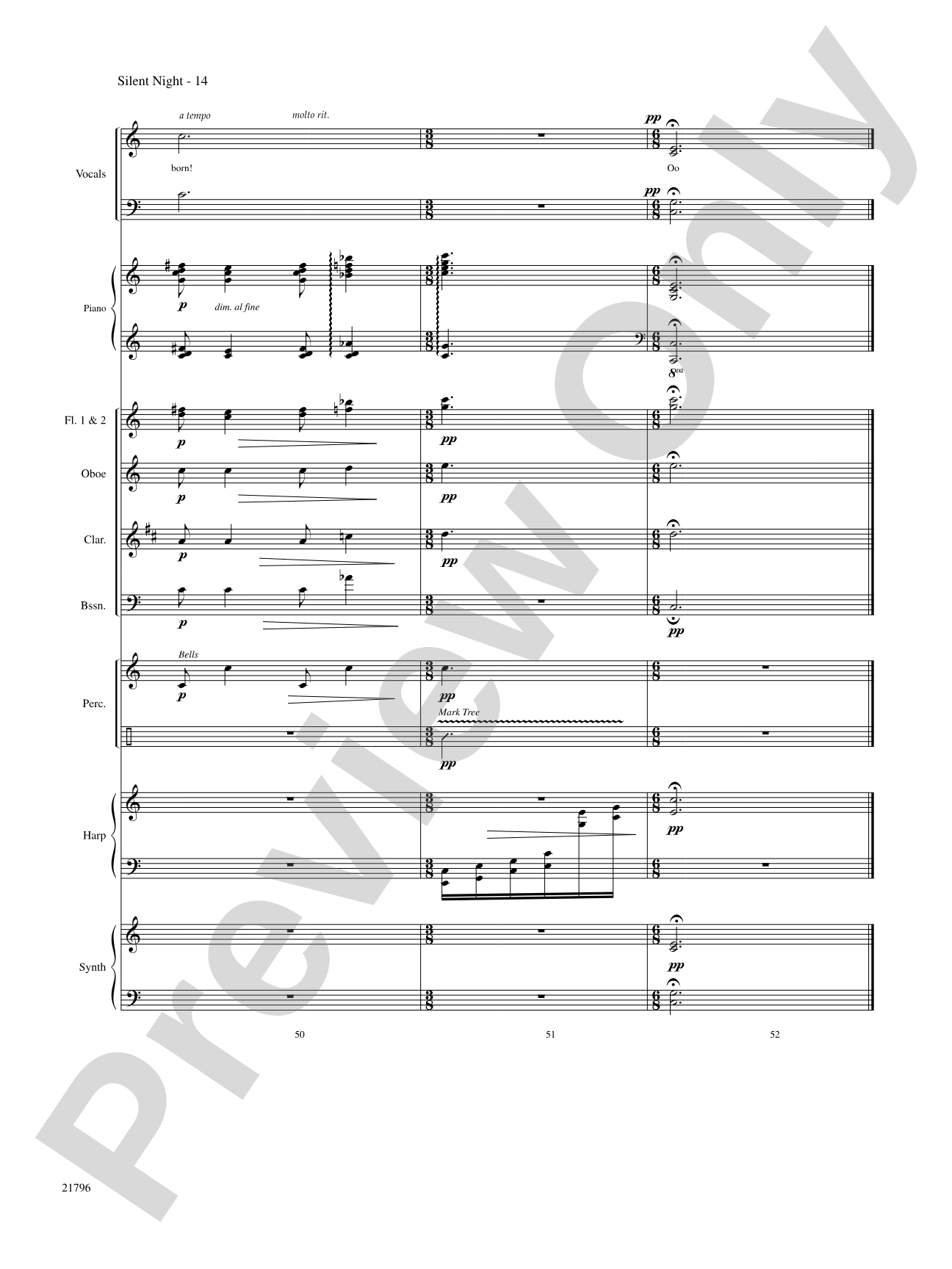 Silent Night: Choral SoundPax