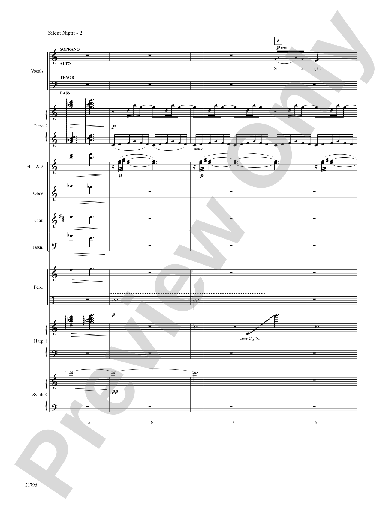 Silent Night: Choral SoundPax