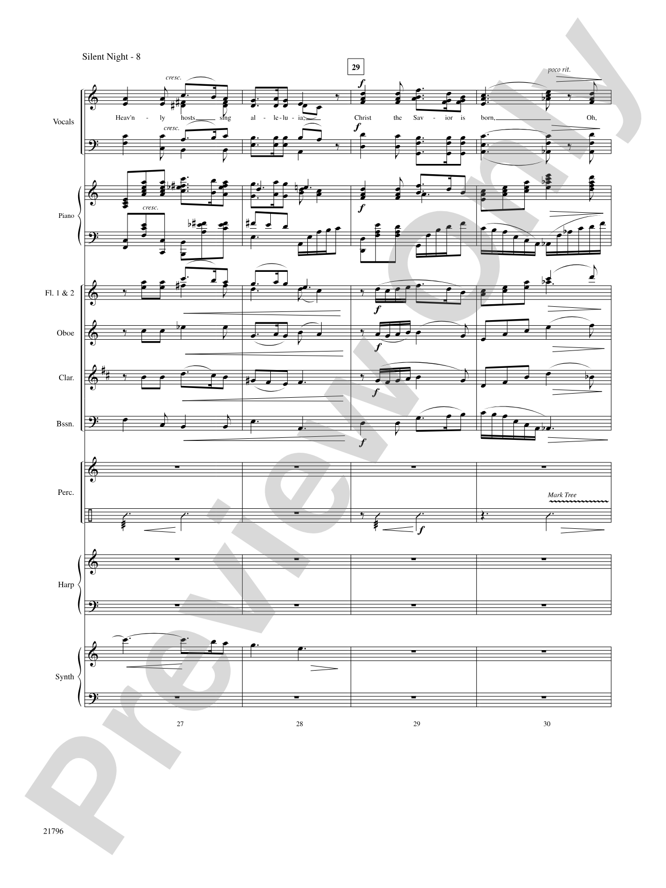 Silent Night: Choral SoundPax