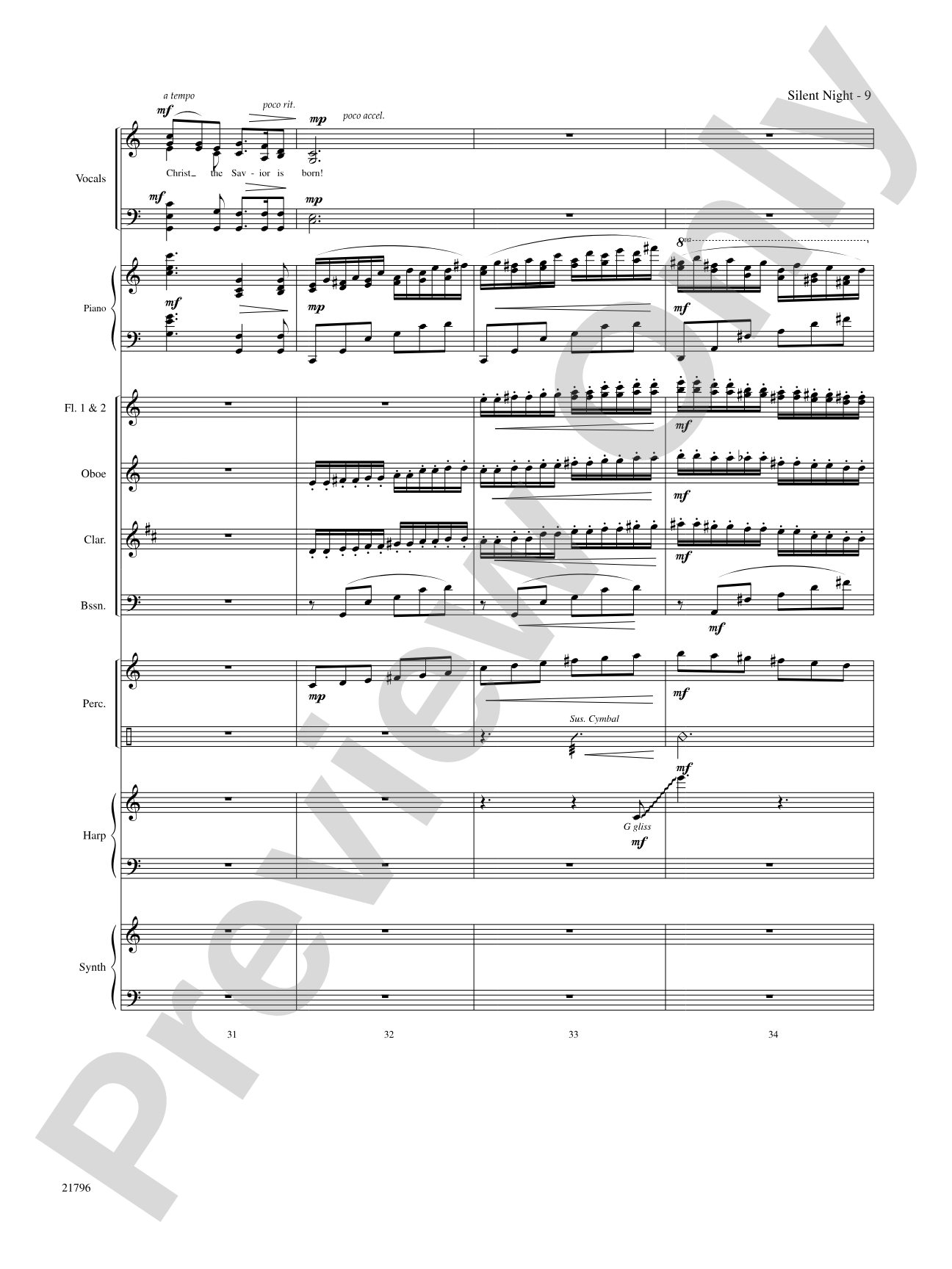 Silent Night: Choral SoundPax