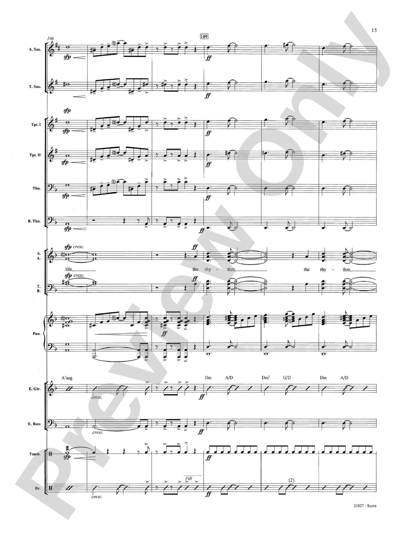 La Musica (The Music): Choral SoundPax