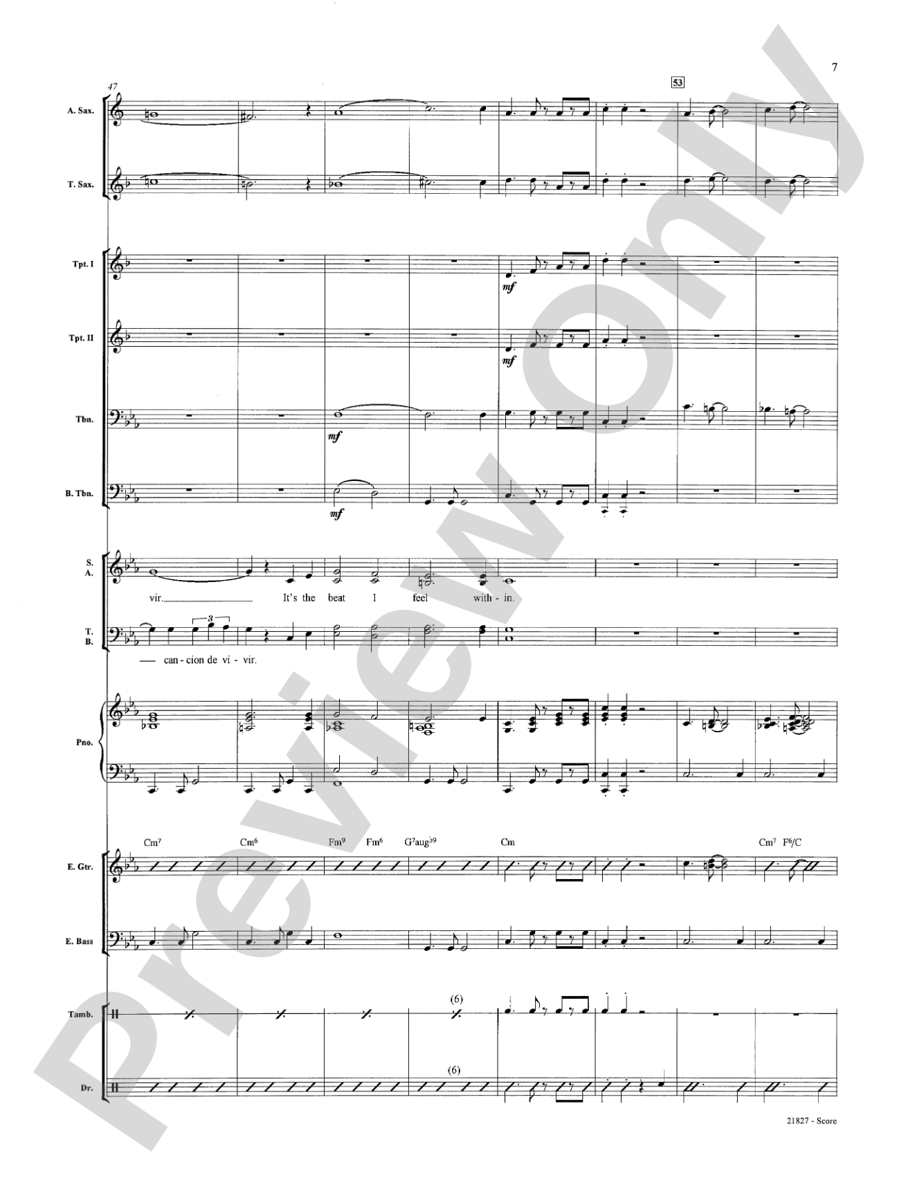 La Musica (The Music): Choral SoundPax