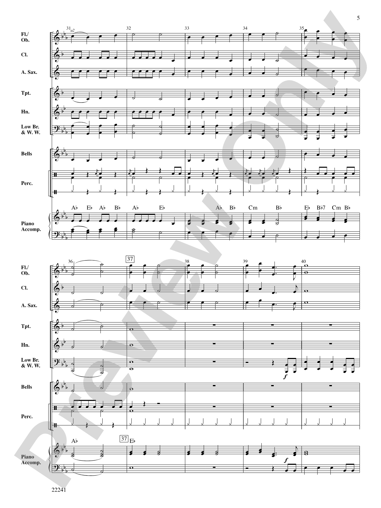 Christmas on the Farm: Concert Band Conductor Score & Parts