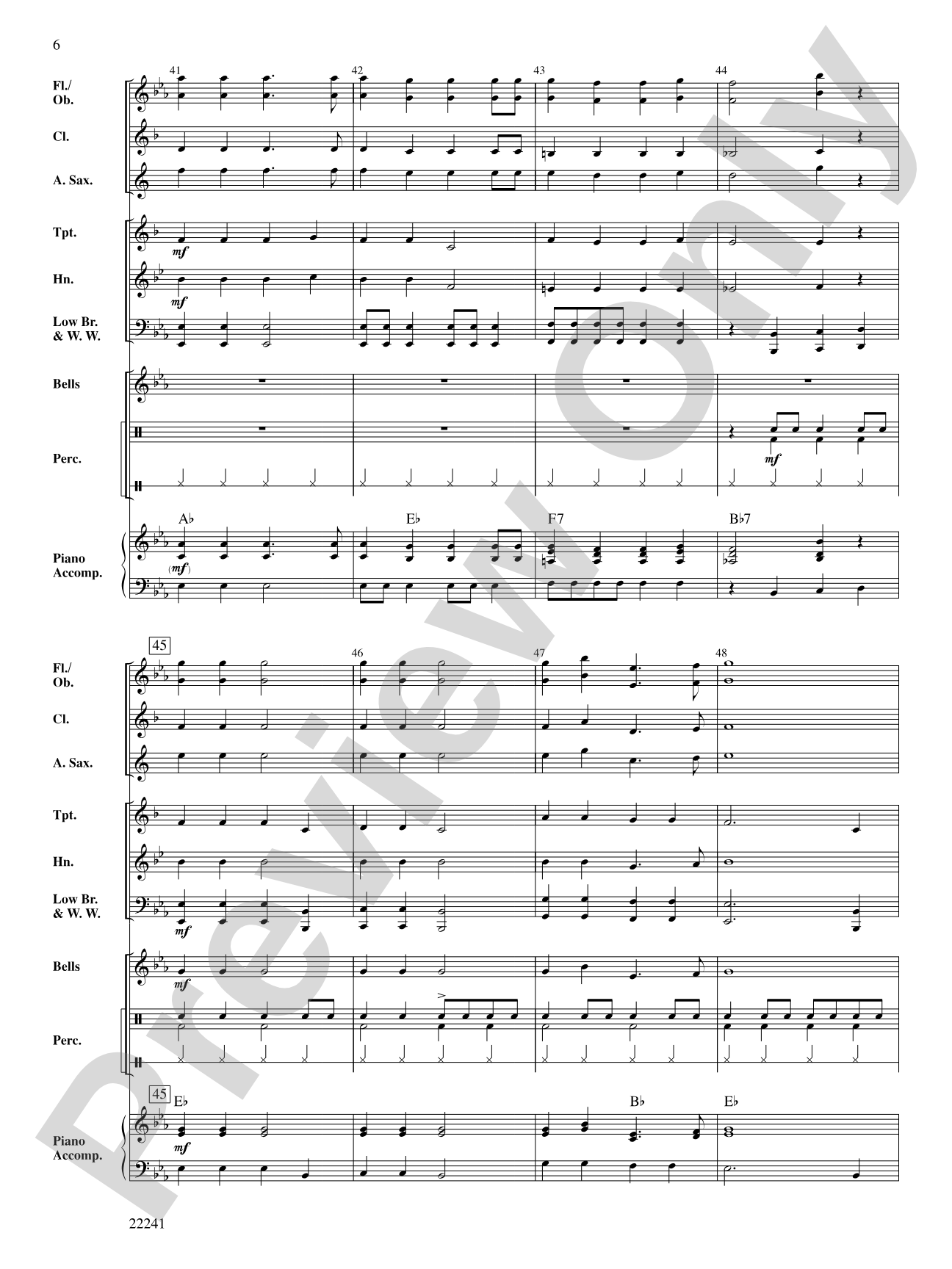 Christmas on the Farm: Concert Band Conductor Score & Parts