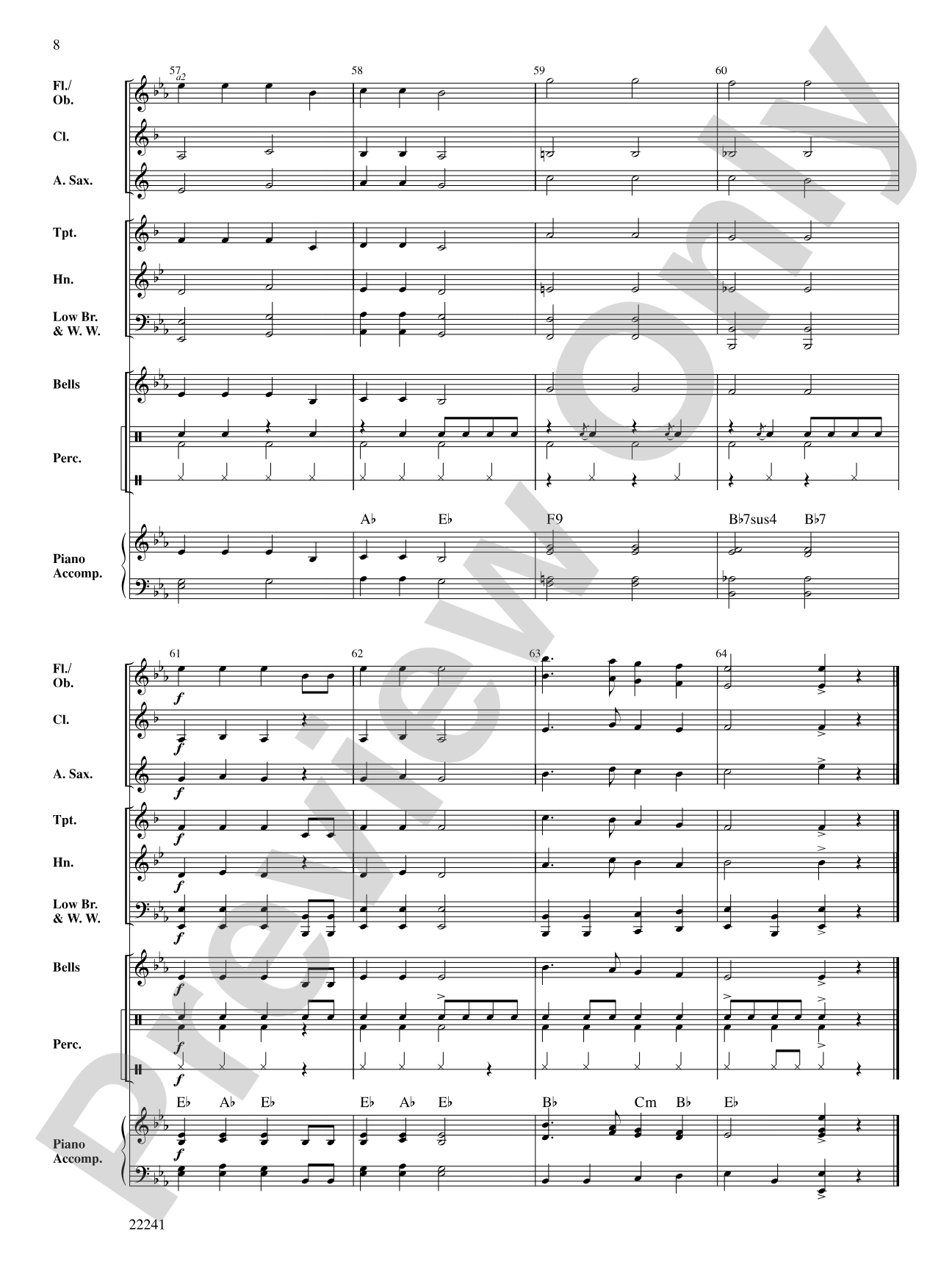 Christmas on the Farm: Concert Band Conductor Score & Parts
