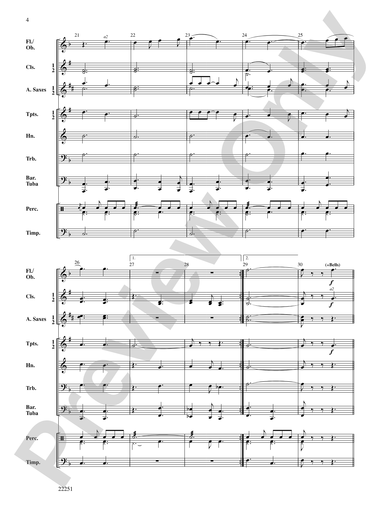 Dunkirk March: Concert Band Conductor Score & Parts
