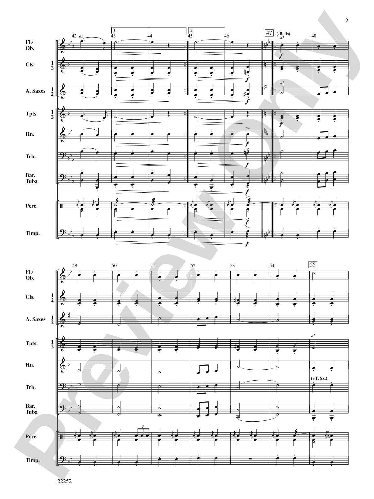 Pomp and Circumstance Marches: Concert Band Conductor Score & Parts