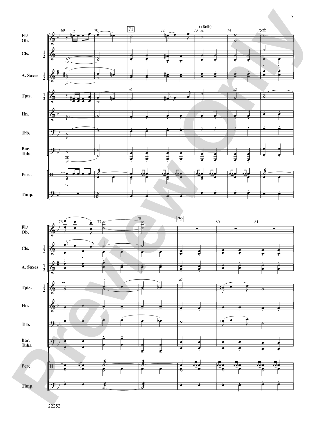 Pomp and Circumstance Marches: Concert Band Conductor Score & Parts