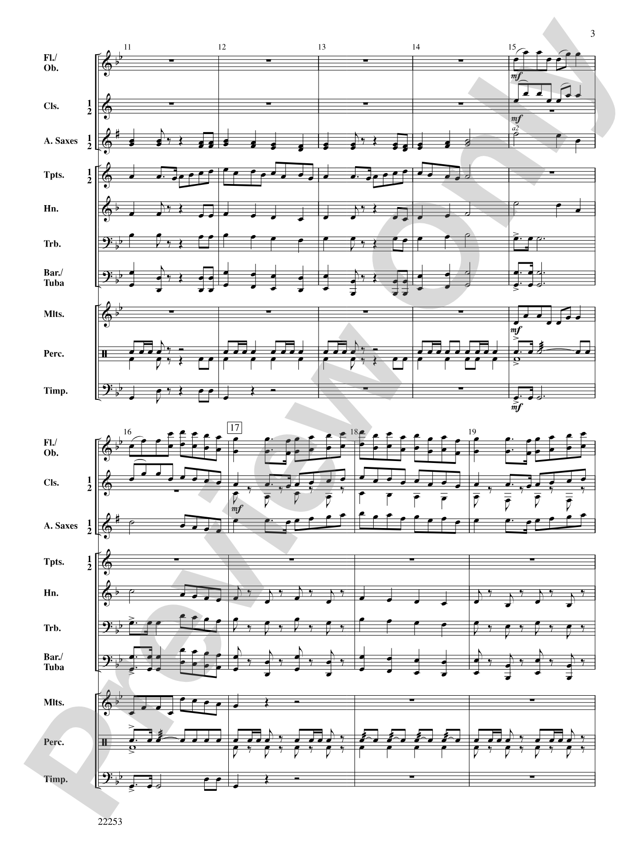 Legend of Eagle Caves: Concert Band Conductor Score & Parts