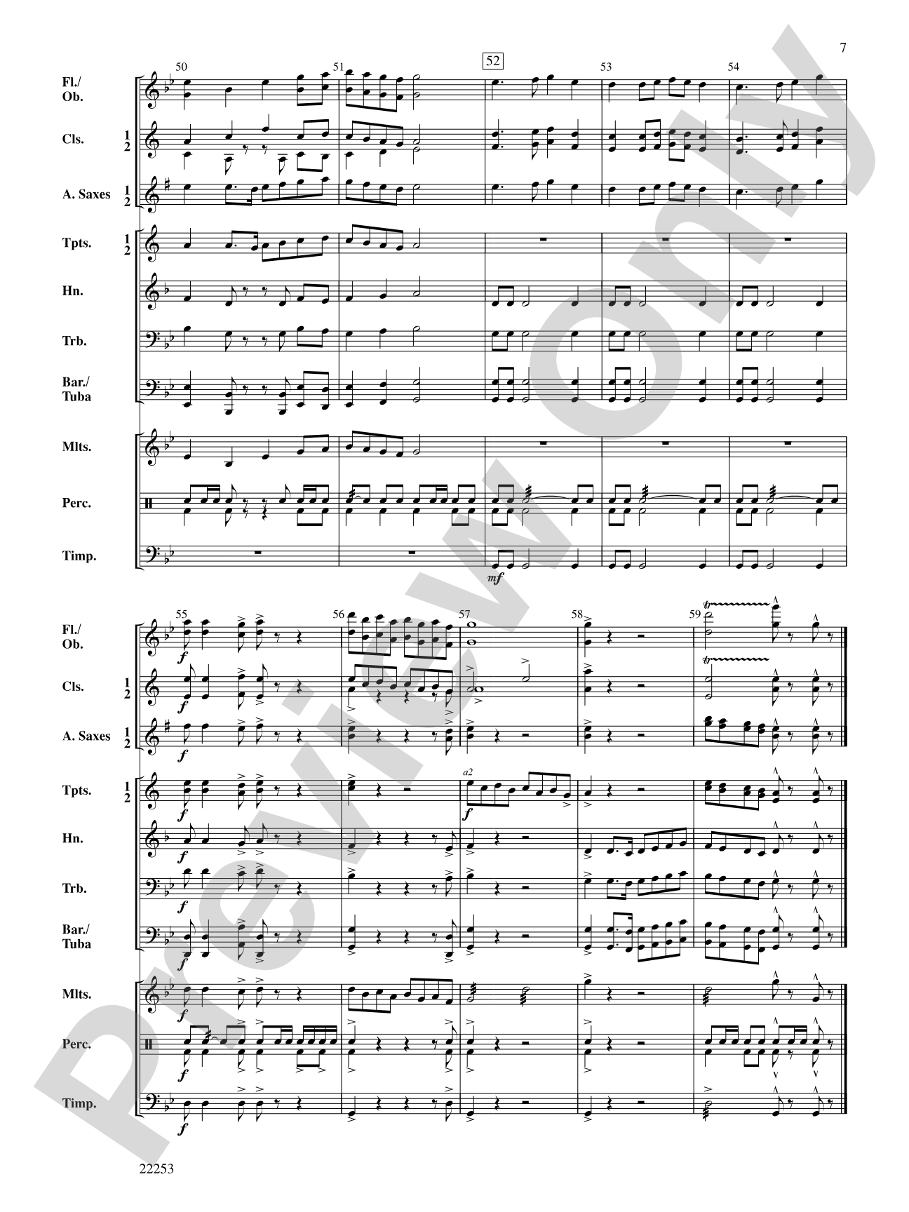 Legend of Eagle Caves: Concert Band Conductor Score & Parts