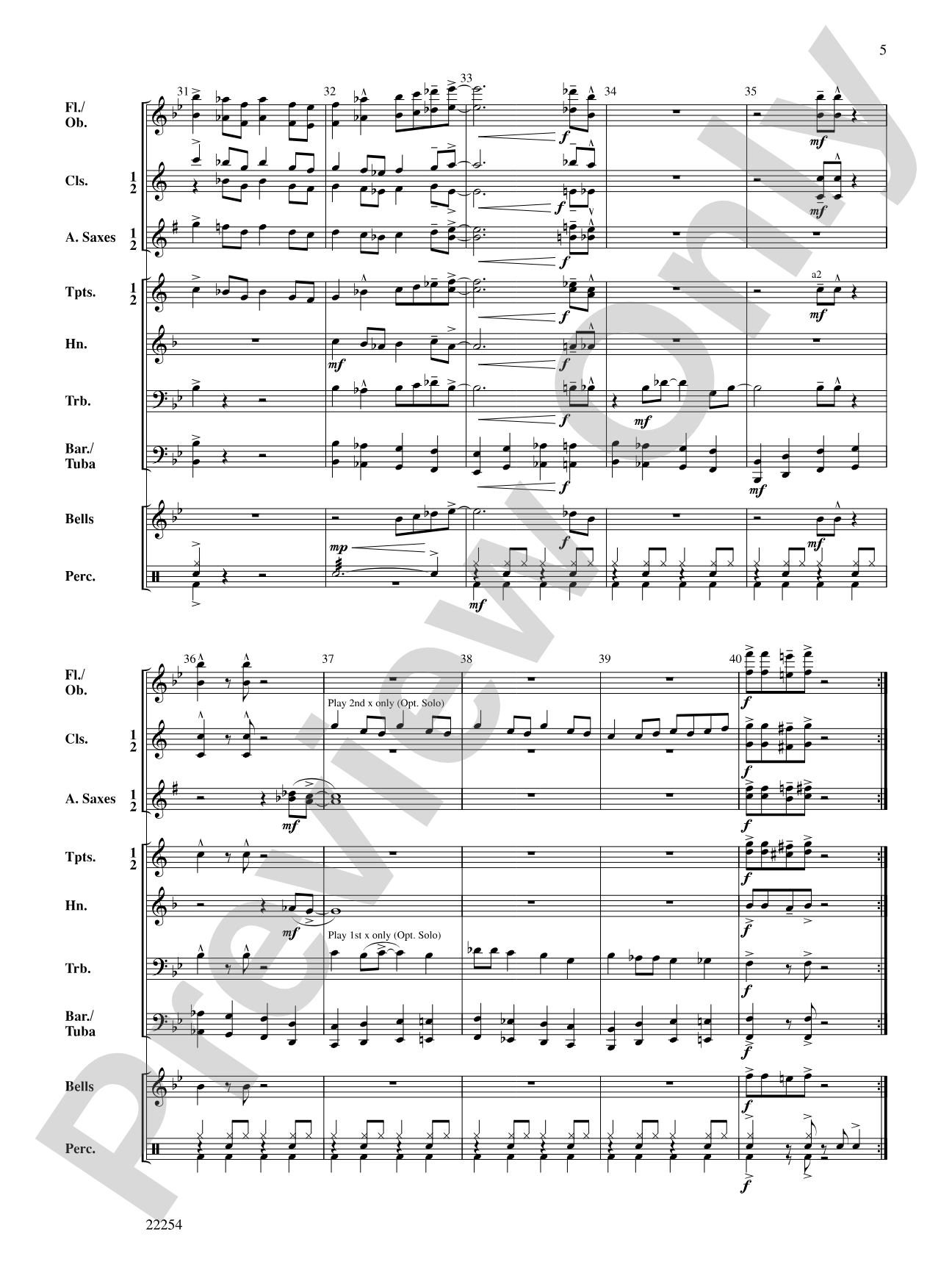 Jump Street Boogie: Score