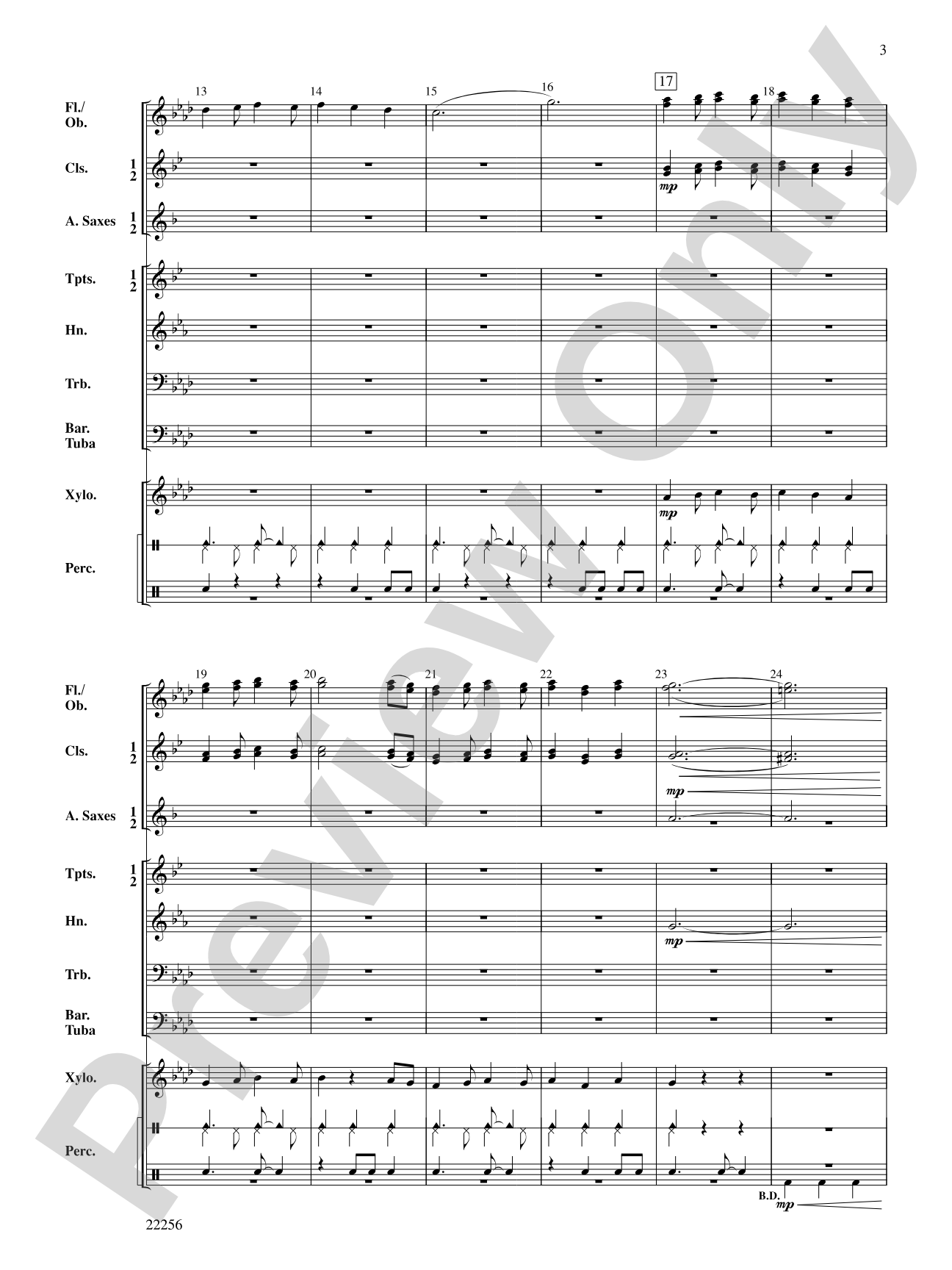 Visions of Aranjuez: Concert Band Conductor Score & Parts
