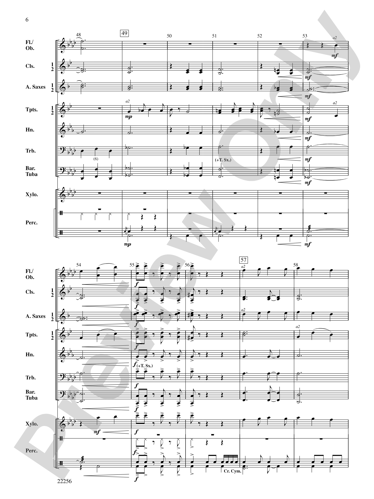 Visions of Aranjuez: Concert Band Conductor Score & Parts