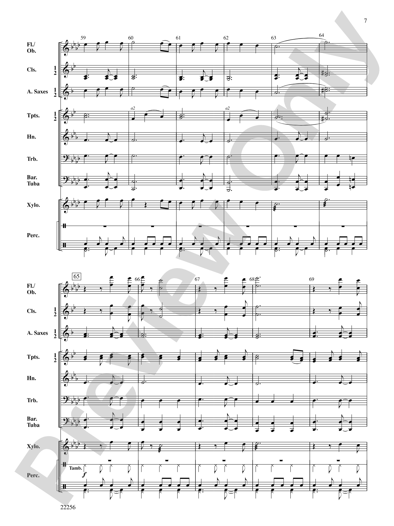 Visions of Aranjuez: Concert Band Conductor Score & Parts