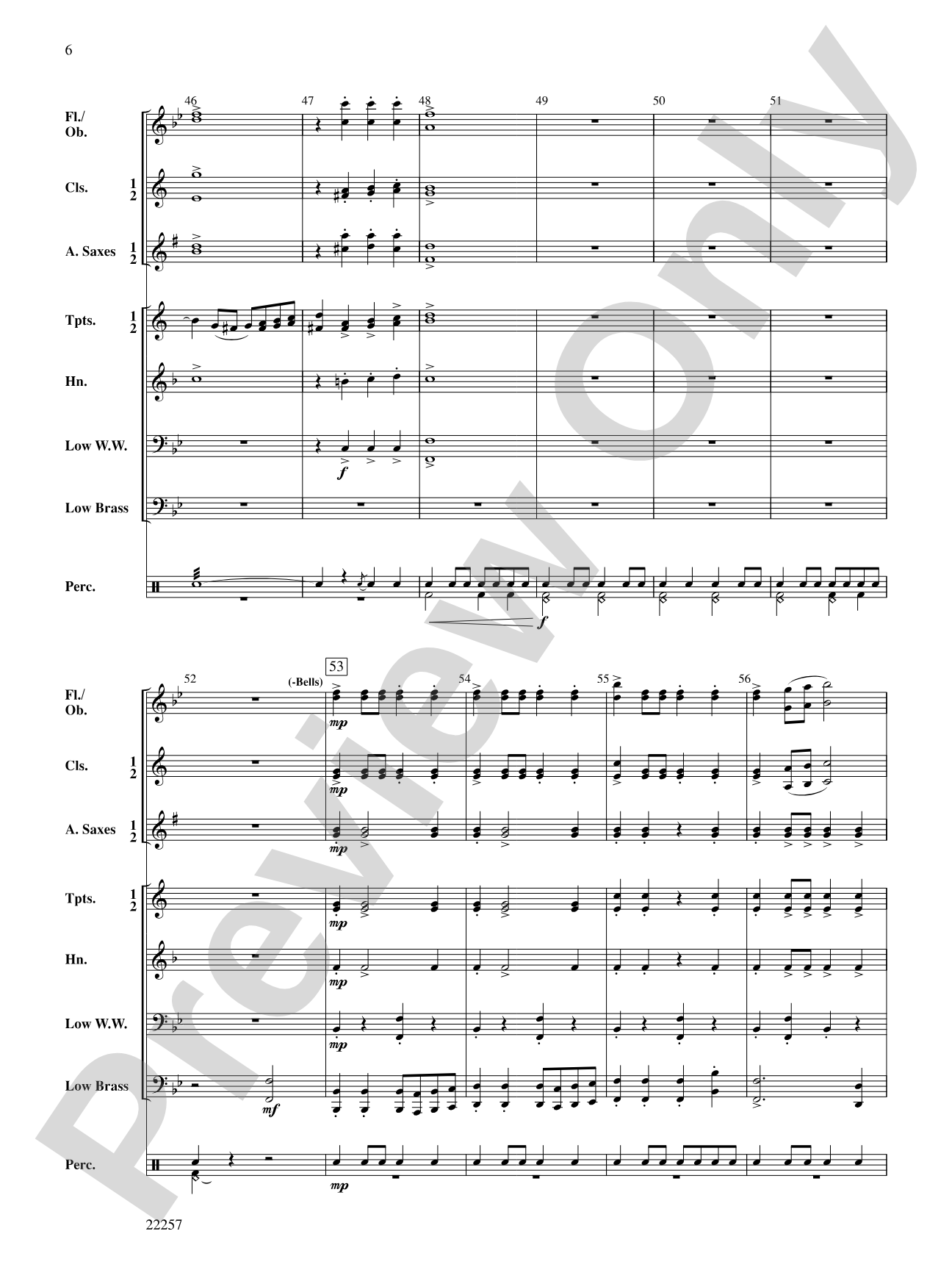 Big Brass on Patrol: Concert Band Conductor Score & Parts