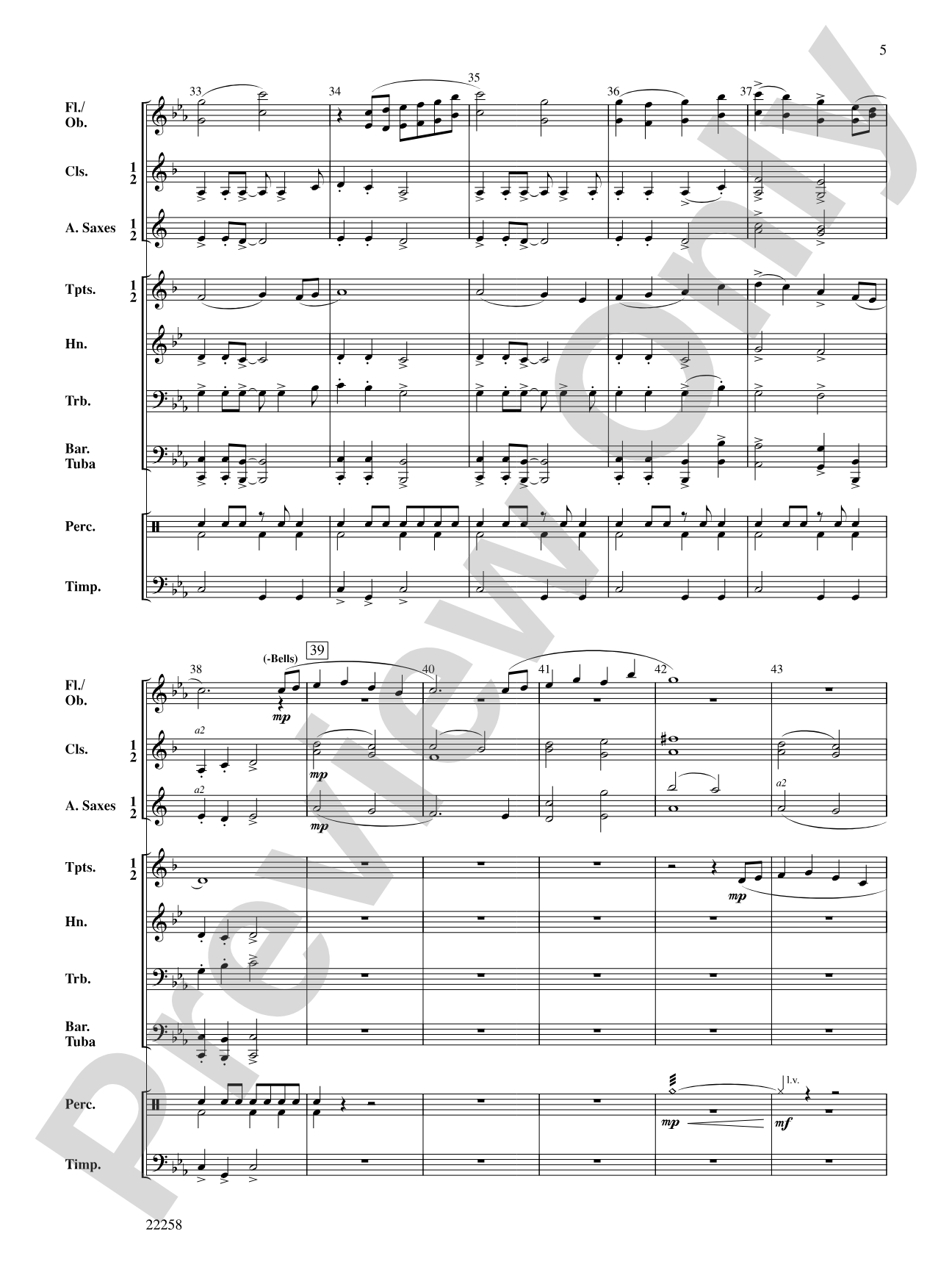 Mystic Journey: Concert Band Conductor Score & Parts