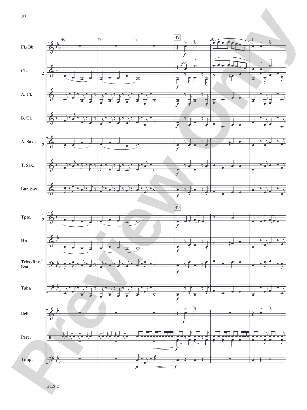 The Sorcerer's Procession: Score