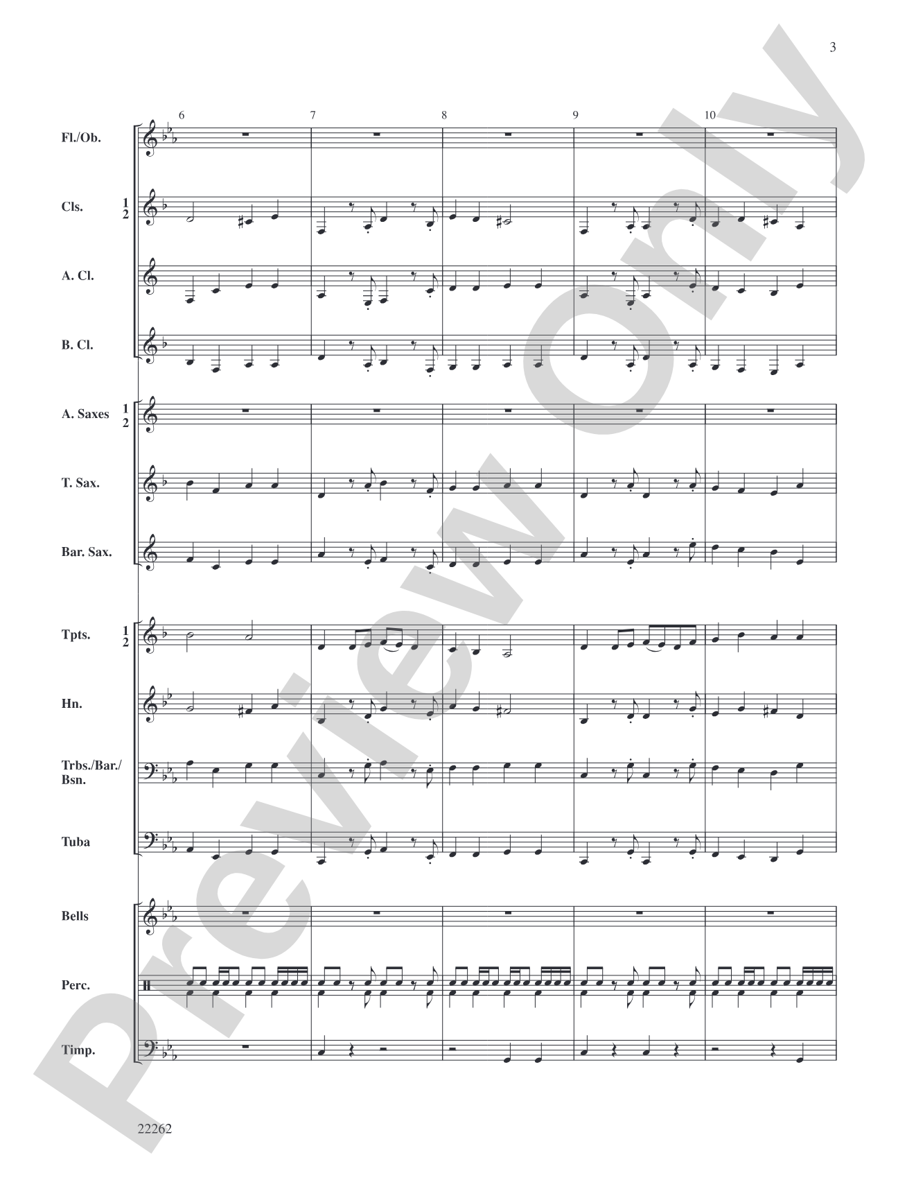The Sorcerer's Procession: Score