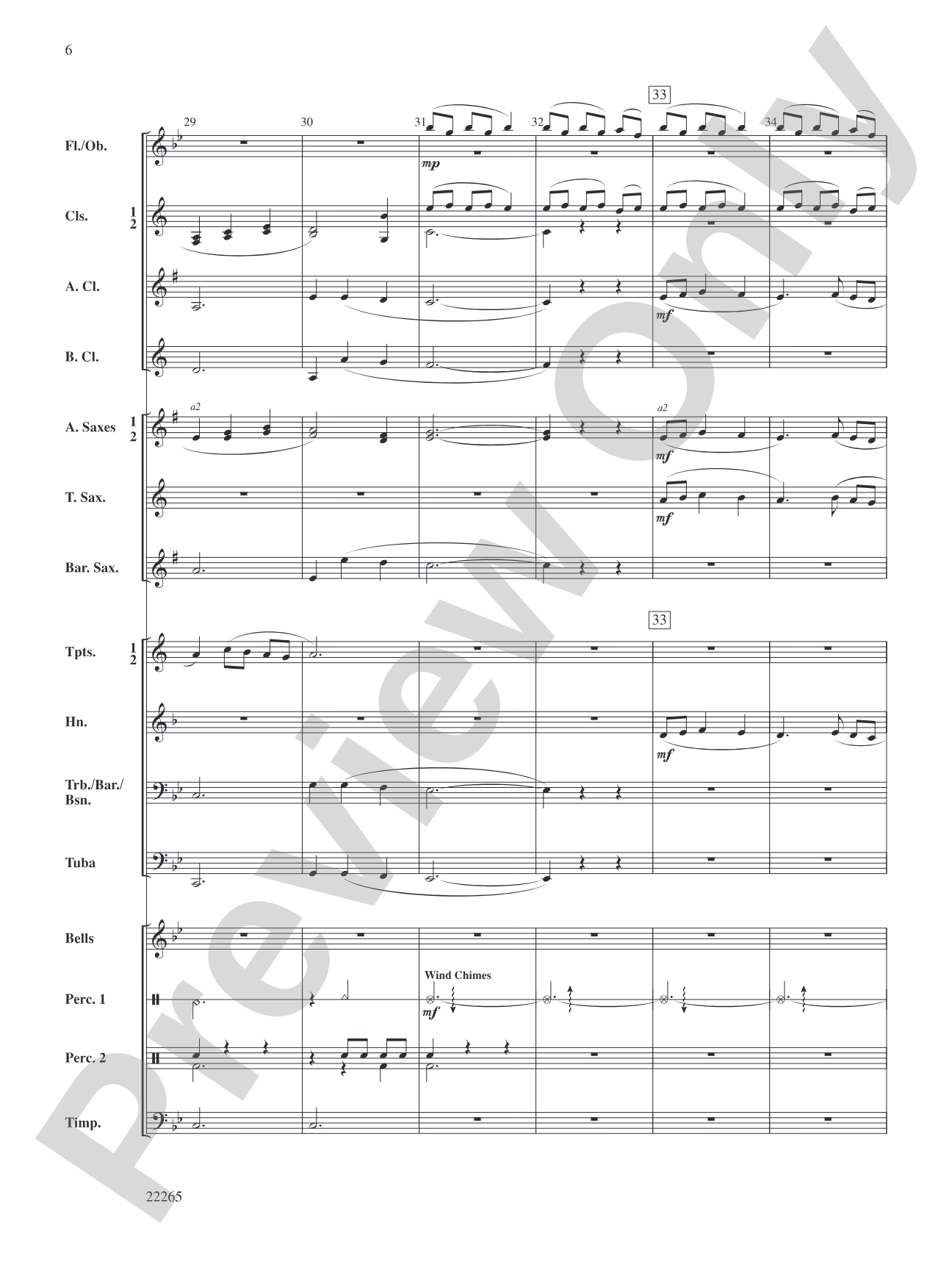 Dorian Dreamscape: Concert Band Conductor Score & Parts