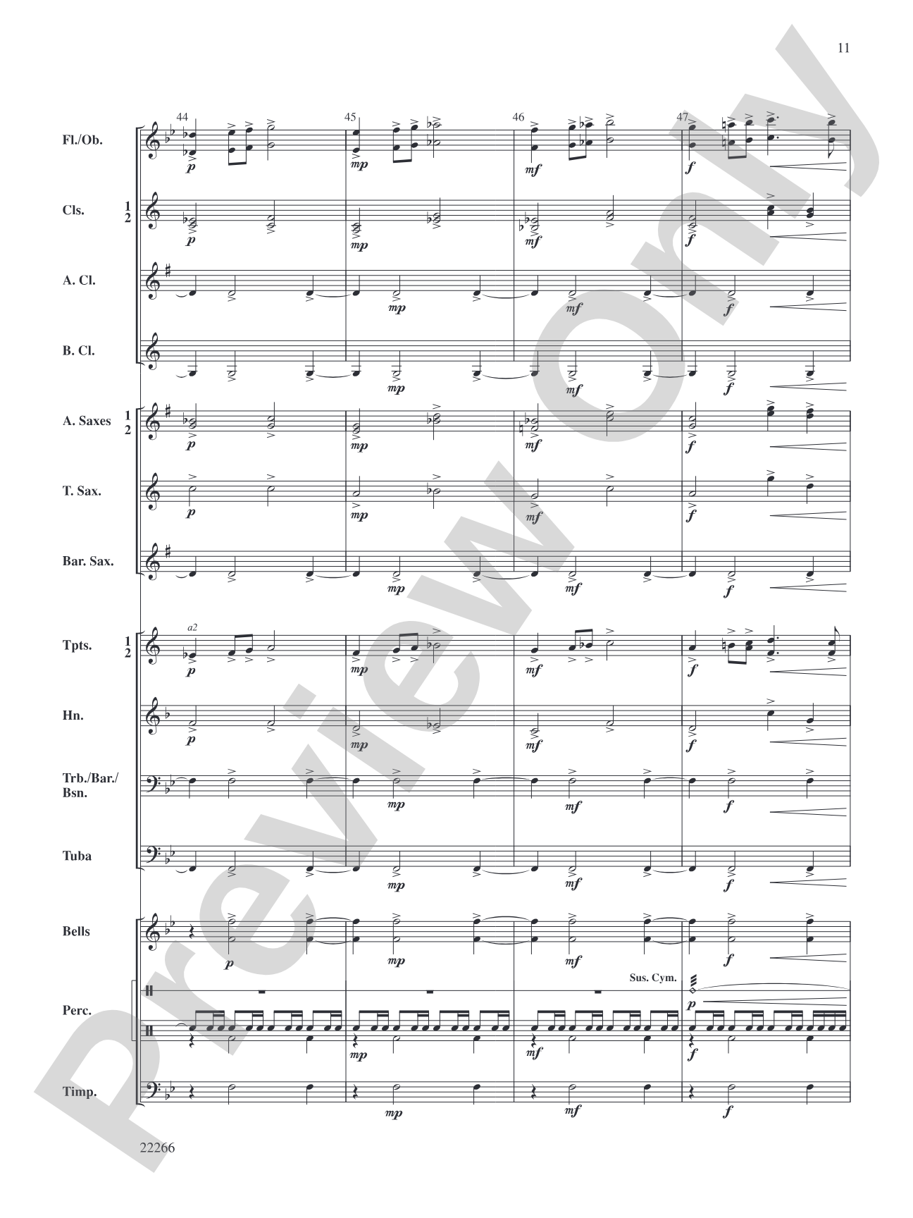 March of the Majestics: Concert Band Conductor Score & Parts