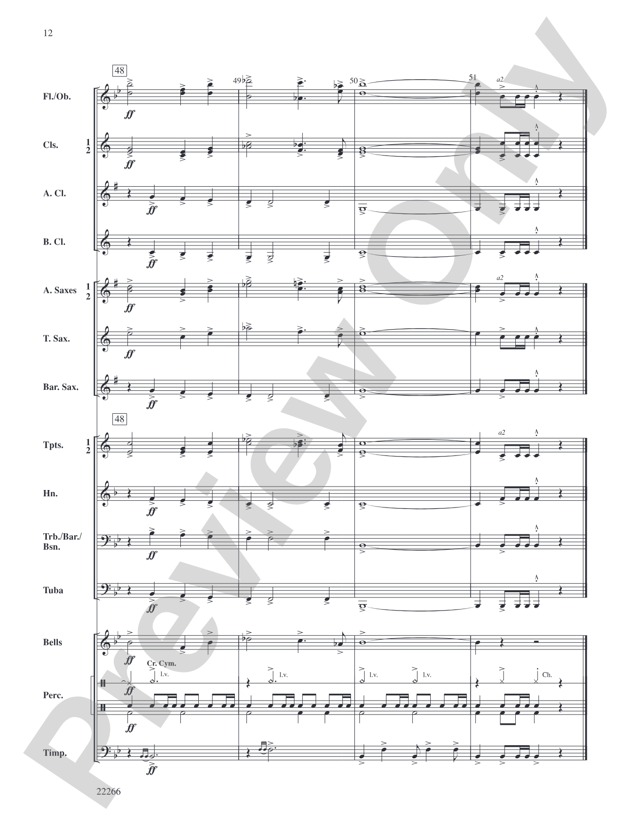 March of the Majestics: Concert Band Conductor Score & Parts
