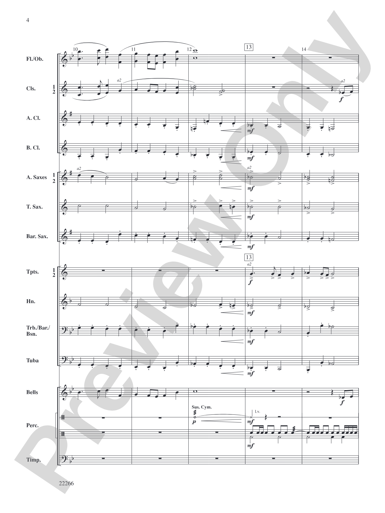 March of the Majestics: Concert Band Conductor Score & Parts