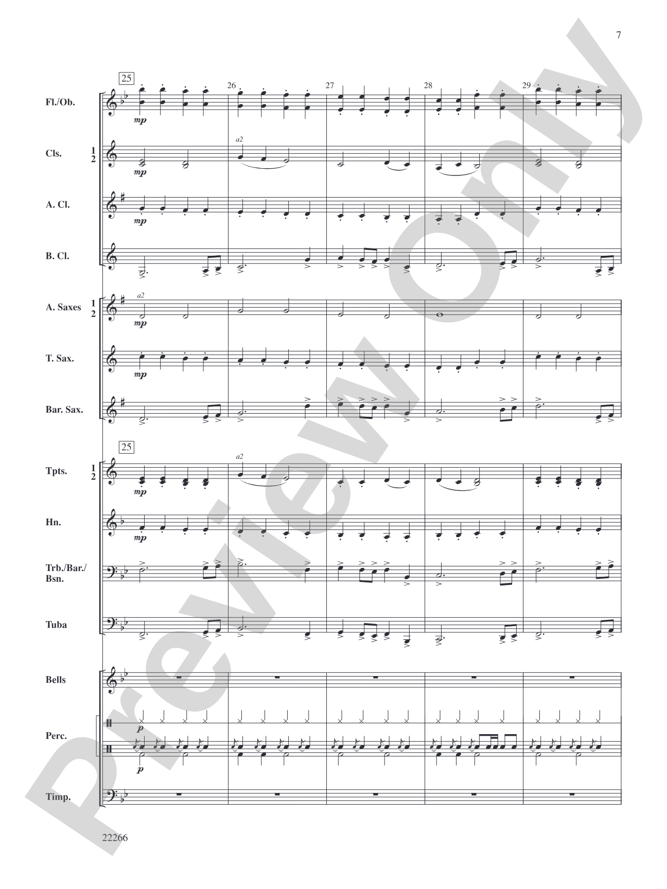March of the Majestics: Concert Band Conductor Score & Parts