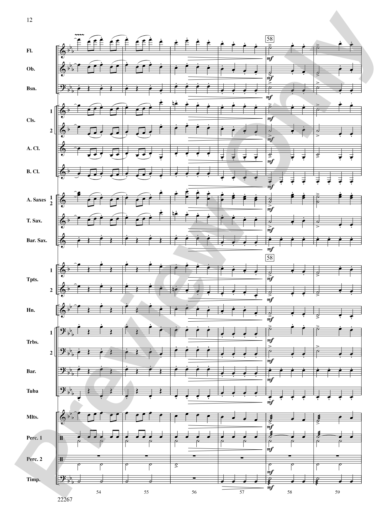 Kinder Symphony: Concert Band Conductor Score & Parts