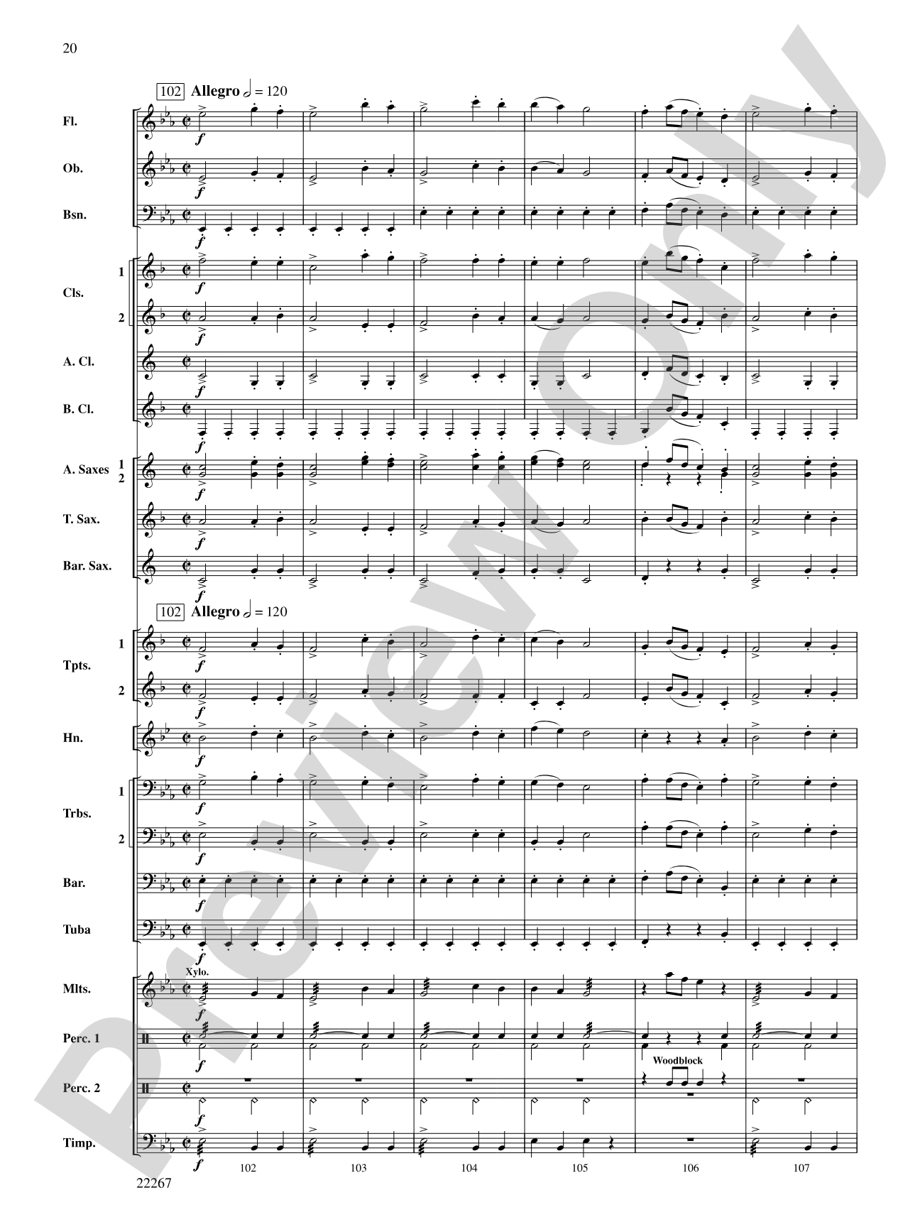 Kinder Symphony: Concert Band Conductor Score & Parts