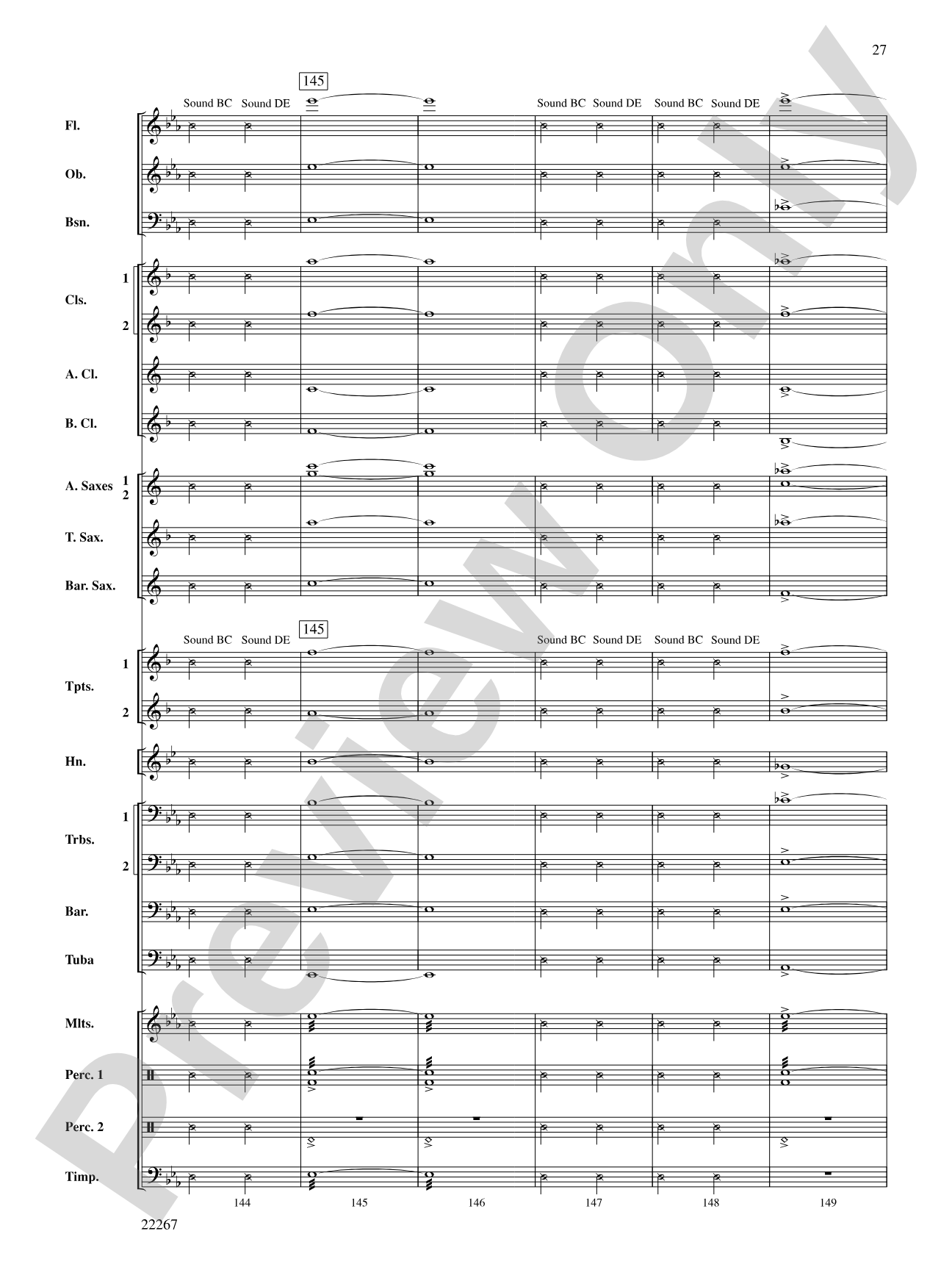 Kinder Symphony: Concert Band Conductor Score & Parts