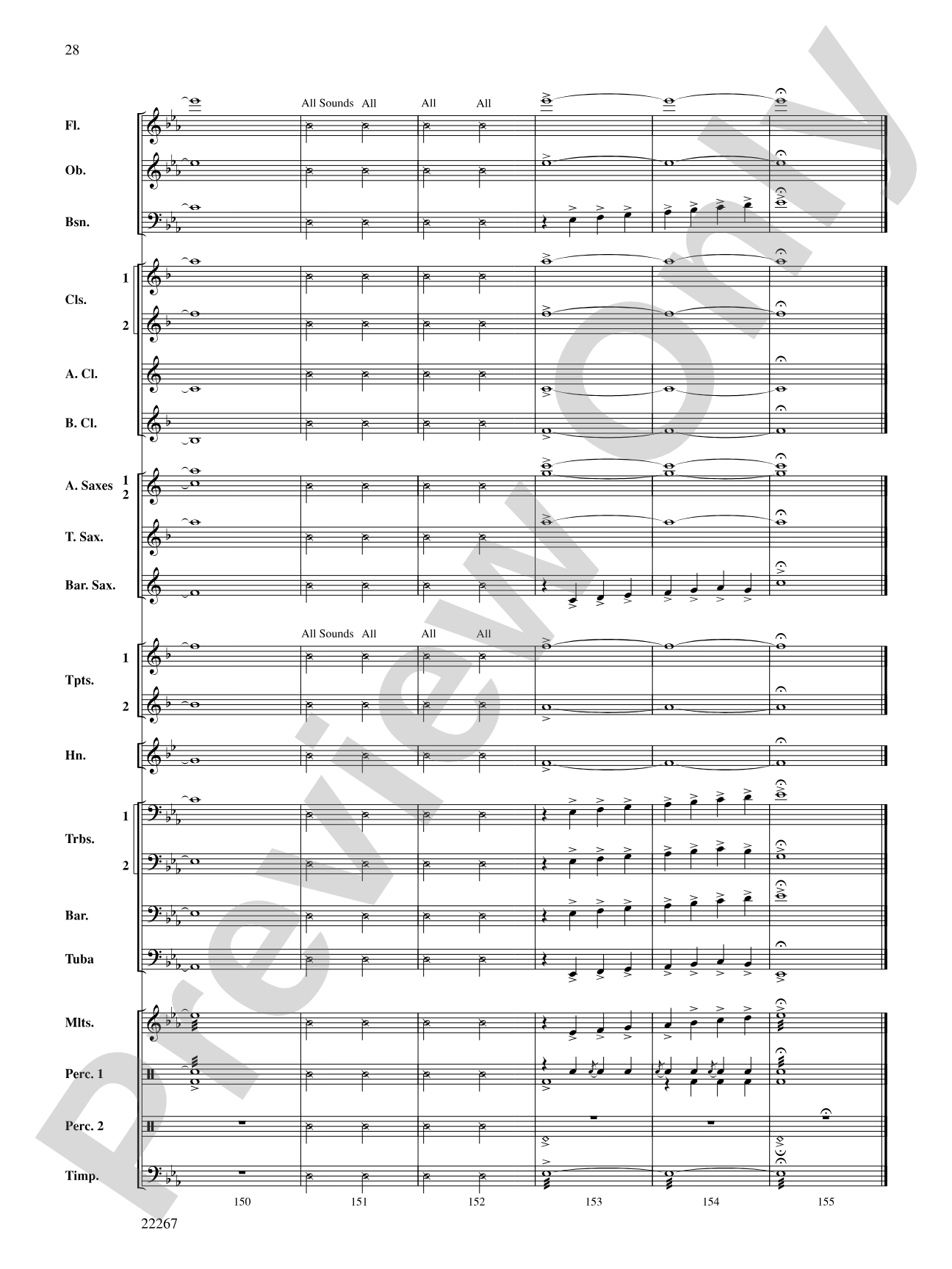 Kinder Symphony: Concert Band Conductor Score & Parts