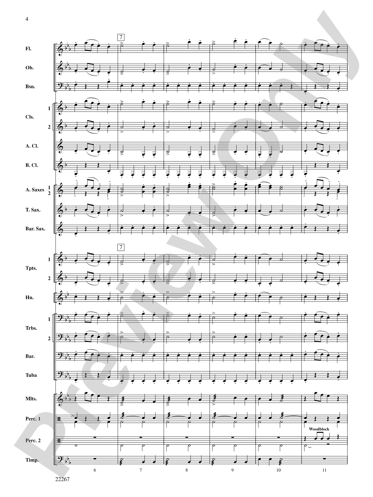 Kinder Symphony: Concert Band Conductor Score & Parts