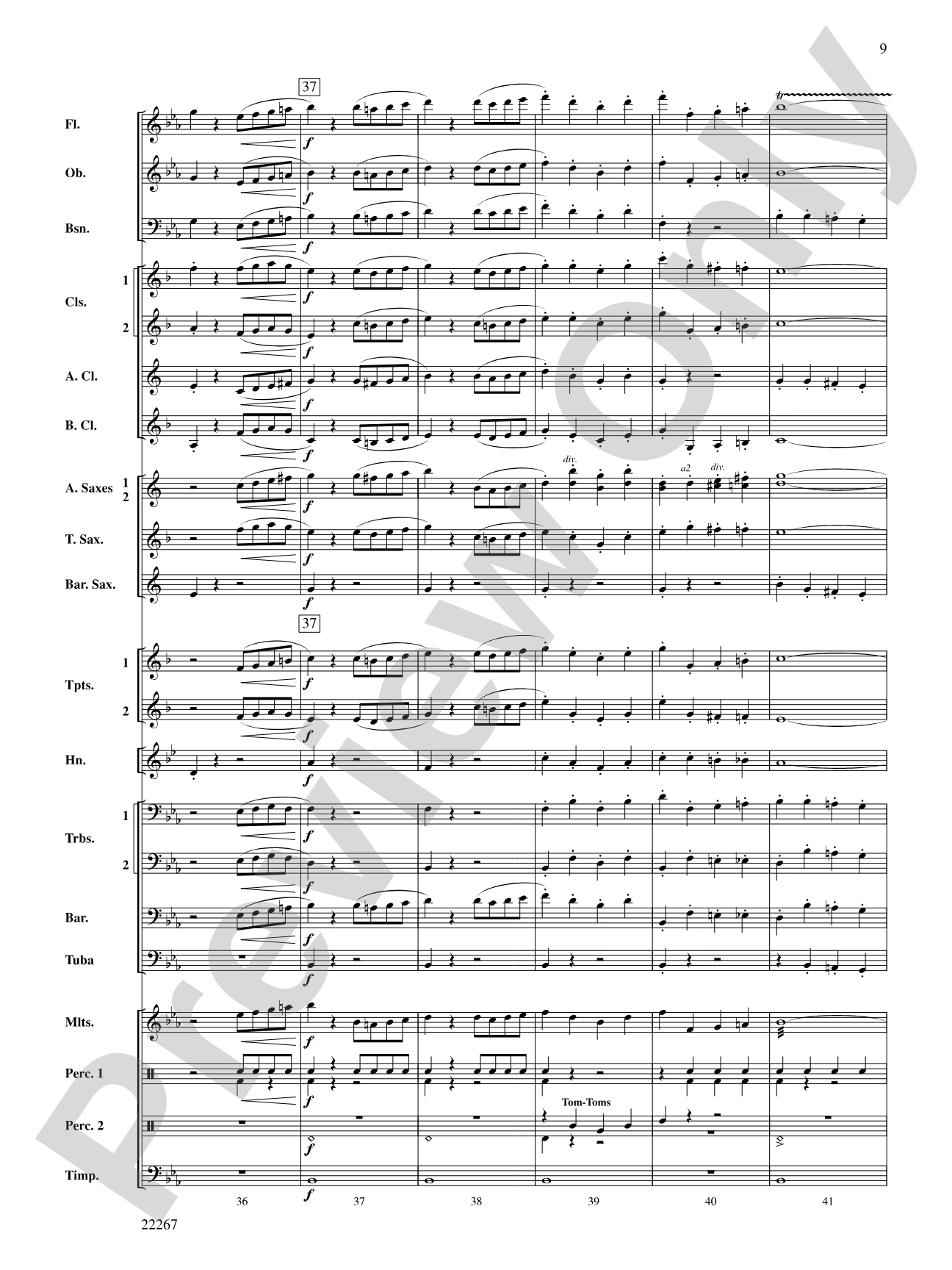 Kinder Symphony: Concert Band Conductor Score & Parts