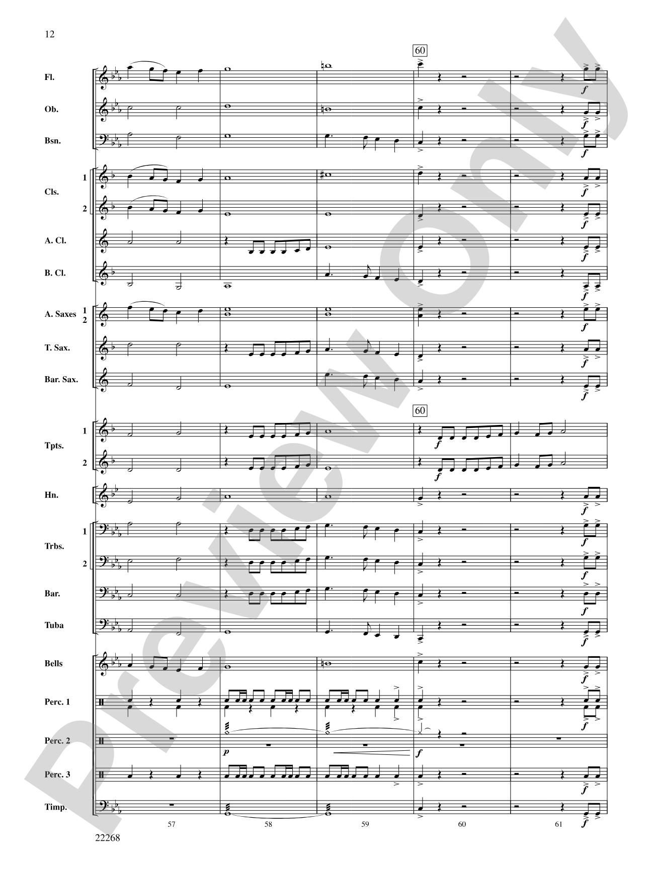 Lightning!: Concert Band Conductor Score & Parts