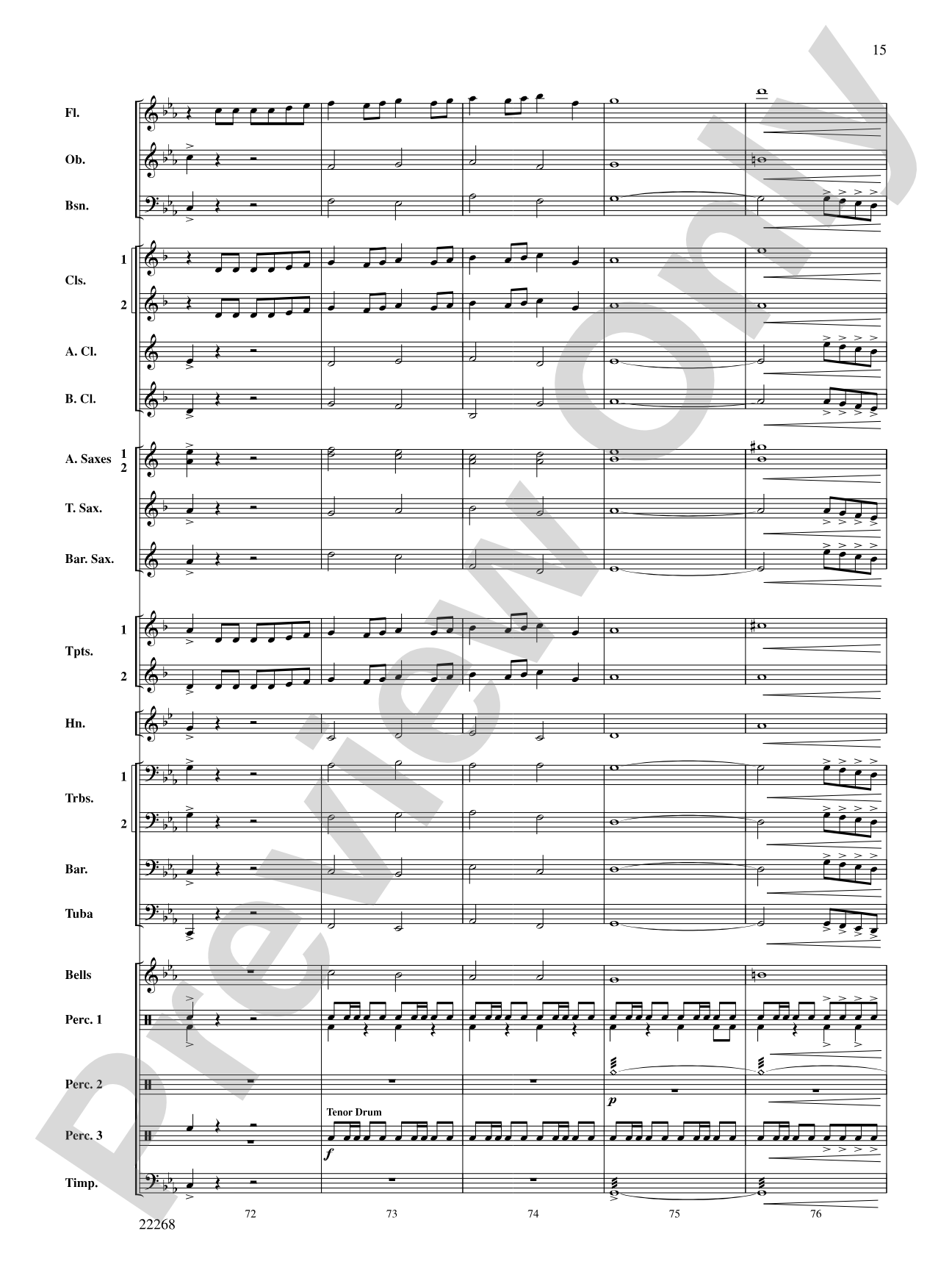 Lightning!: Concert Band Conductor Score & Parts