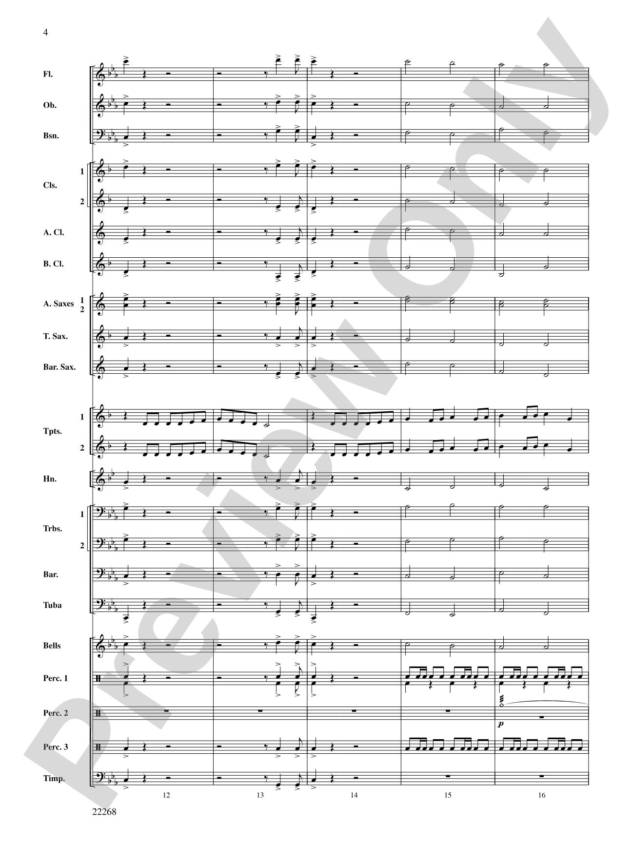 Lightning!: Concert Band Conductor Score & Parts