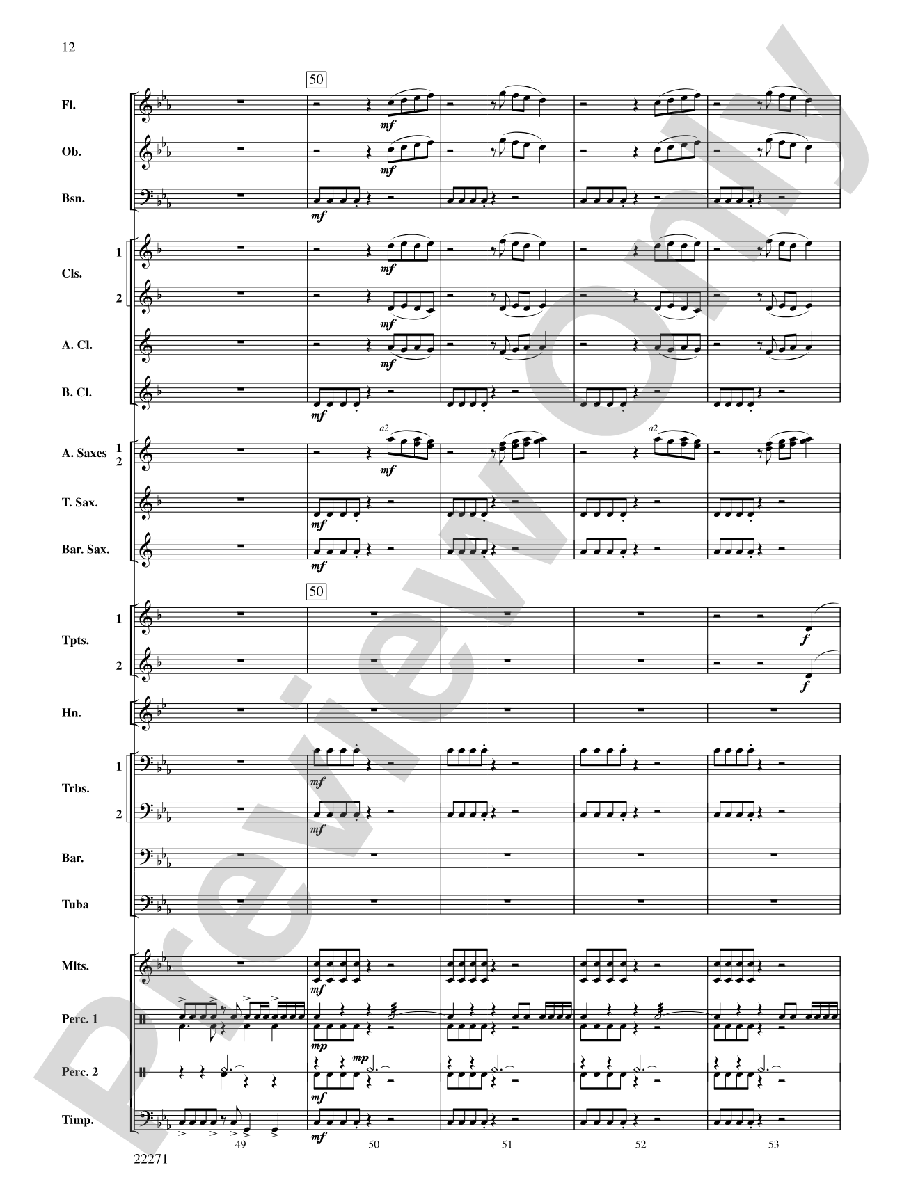 Nemesis: Concert Band Conductor Score & Parts