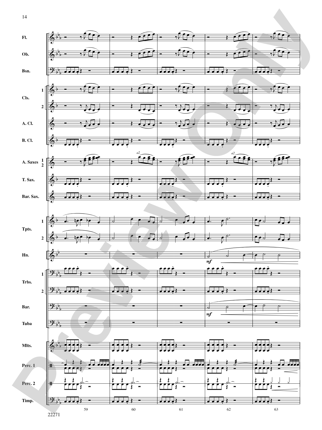 Nemesis: Concert Band Conductor Score & Parts