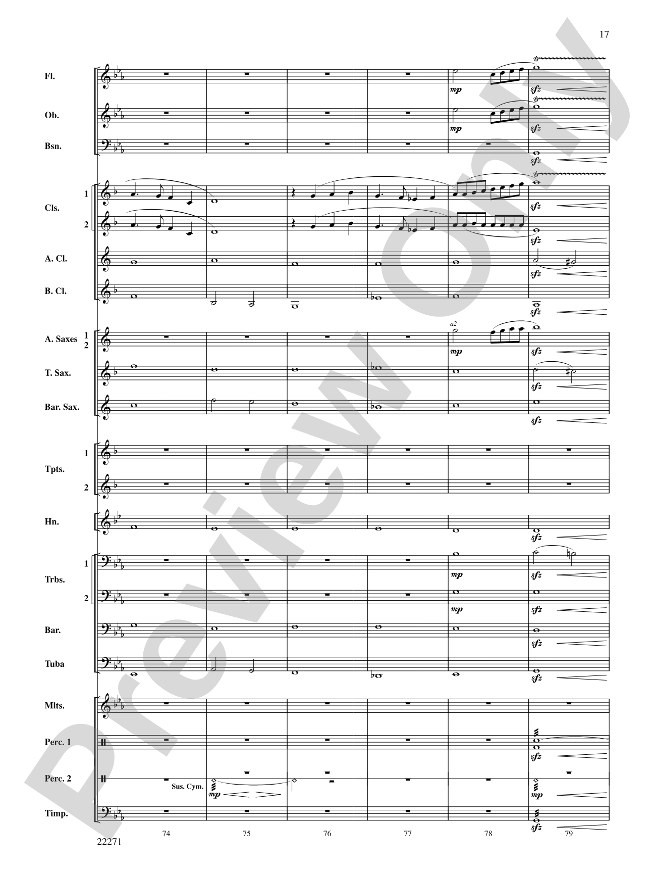 Nemesis: Concert Band Conductor Score & Parts