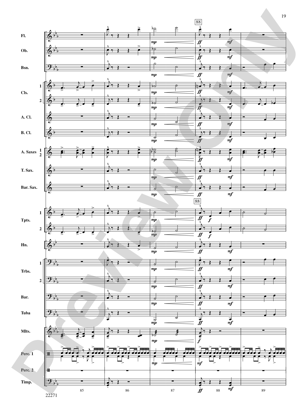 Nemesis: Concert Band Conductor Score & Parts