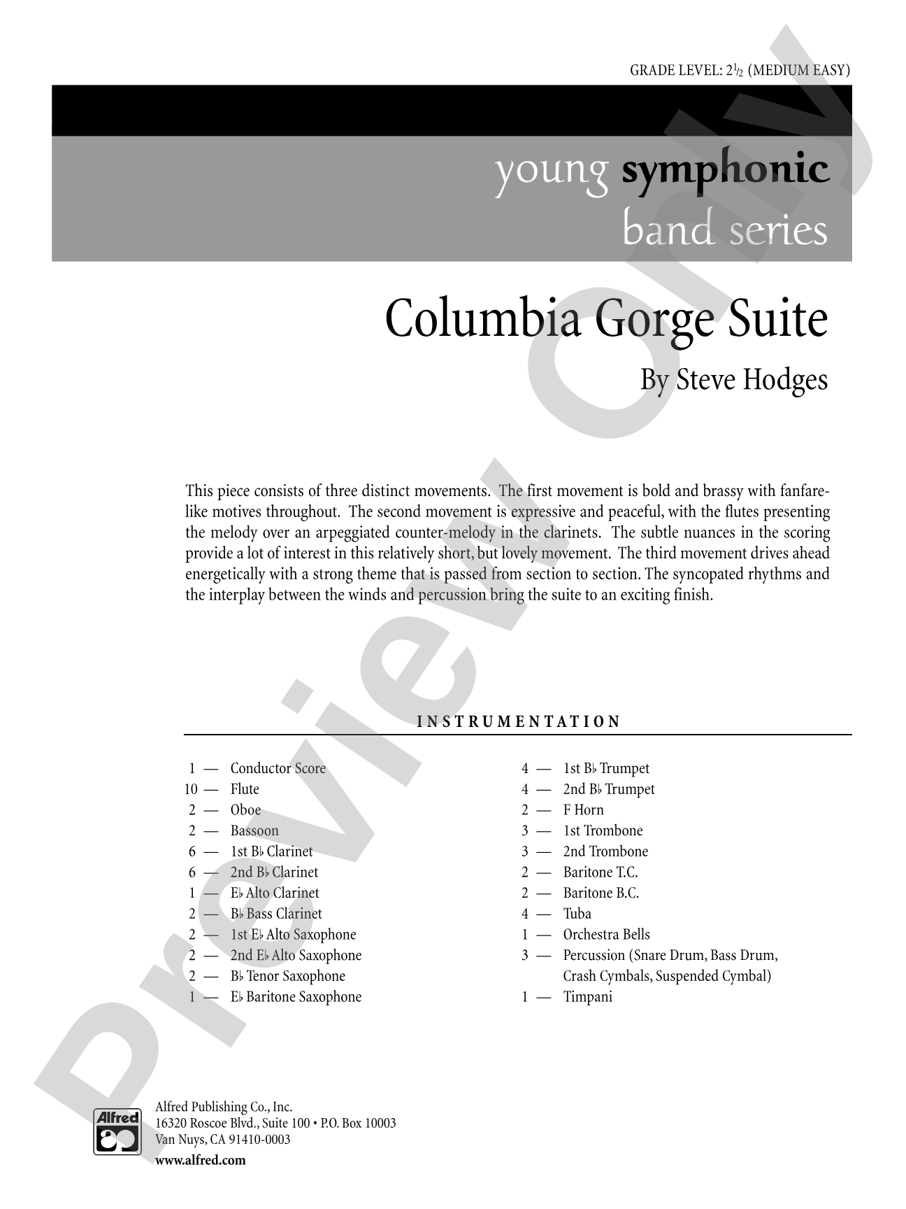 Columbia George Suite