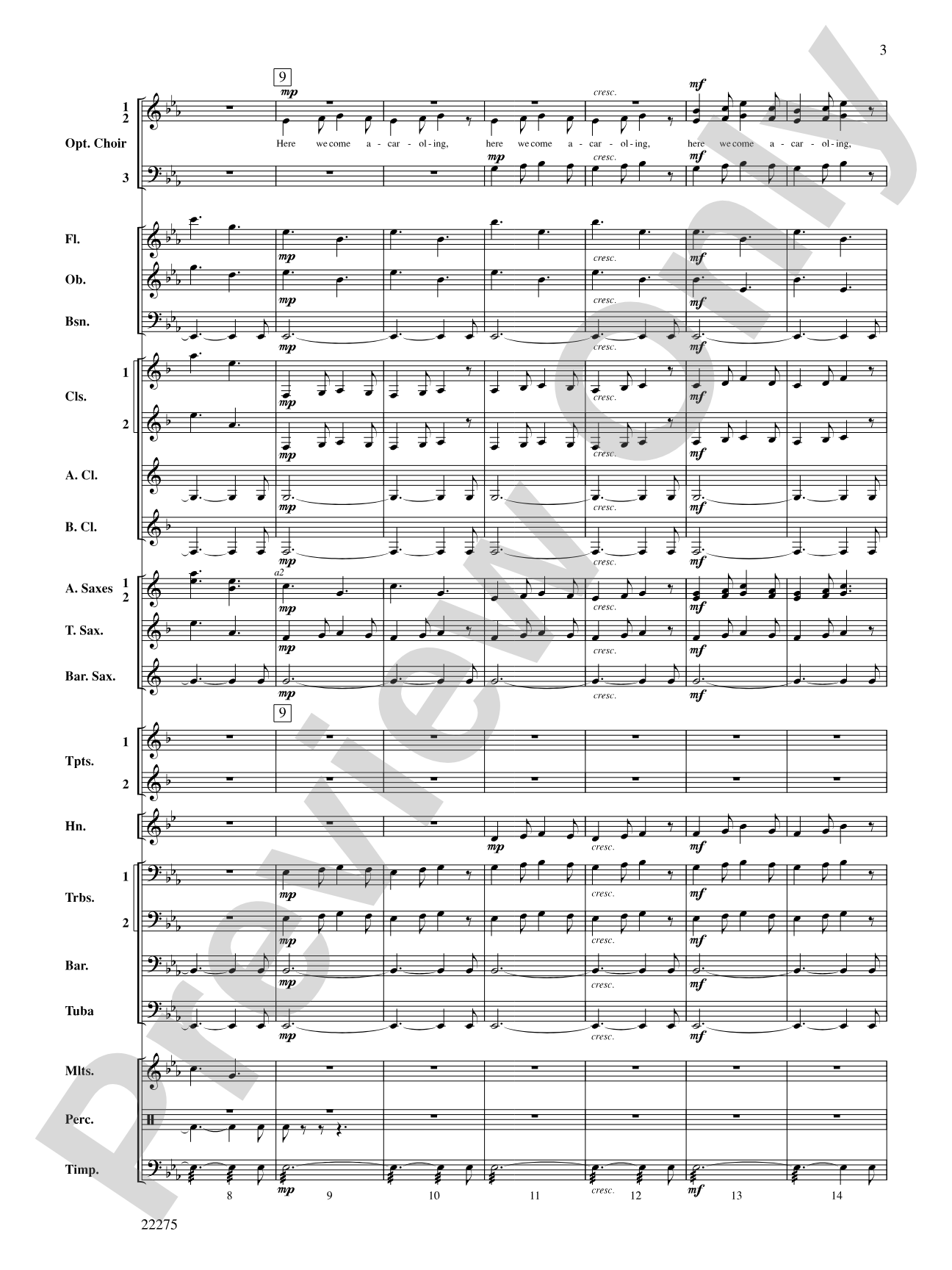 Christmas, Here We Come!: Concert Band Conductor Score & Parts