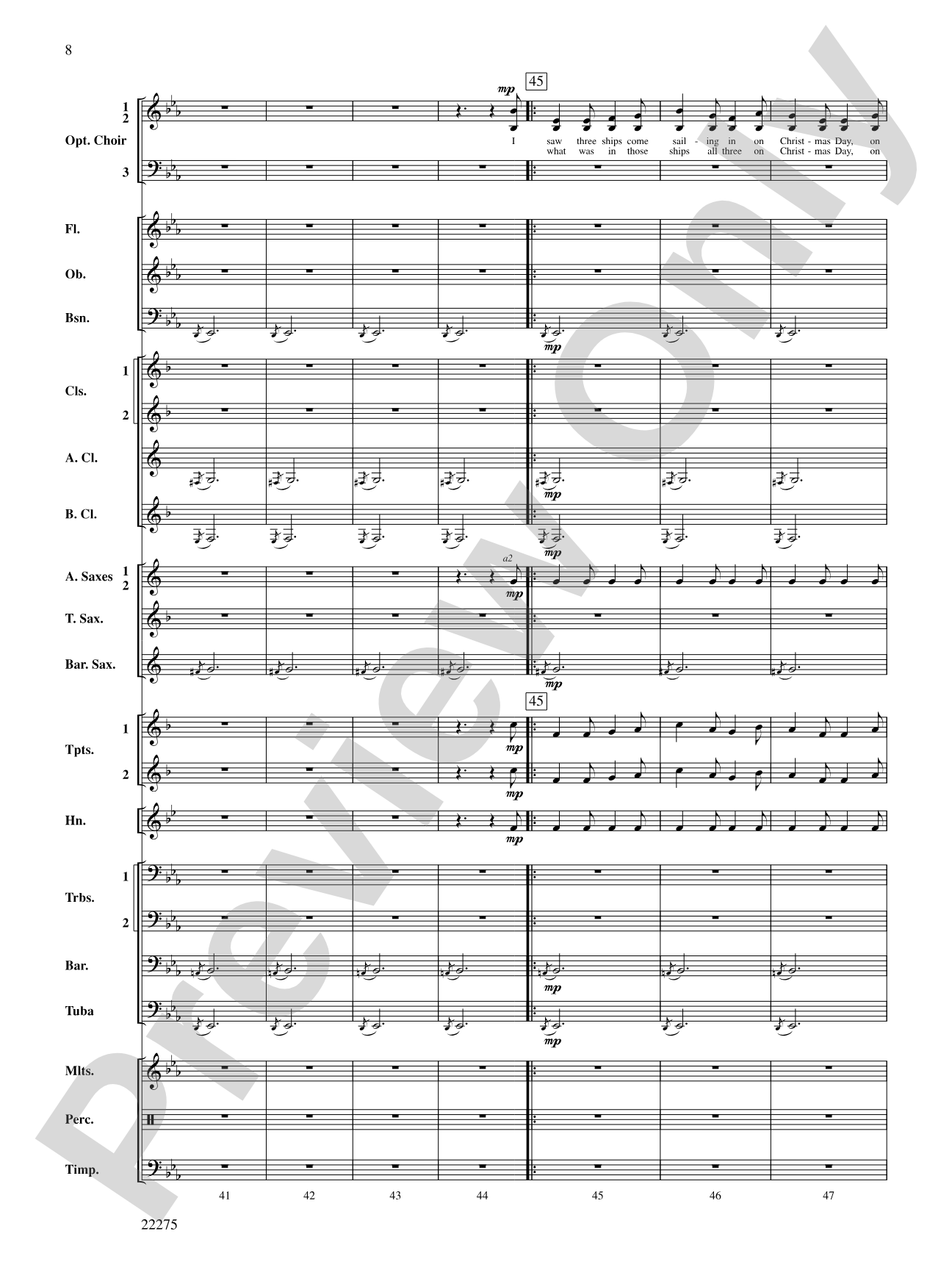 Christmas, Here We Come!: Concert Band Conductor Score & Parts