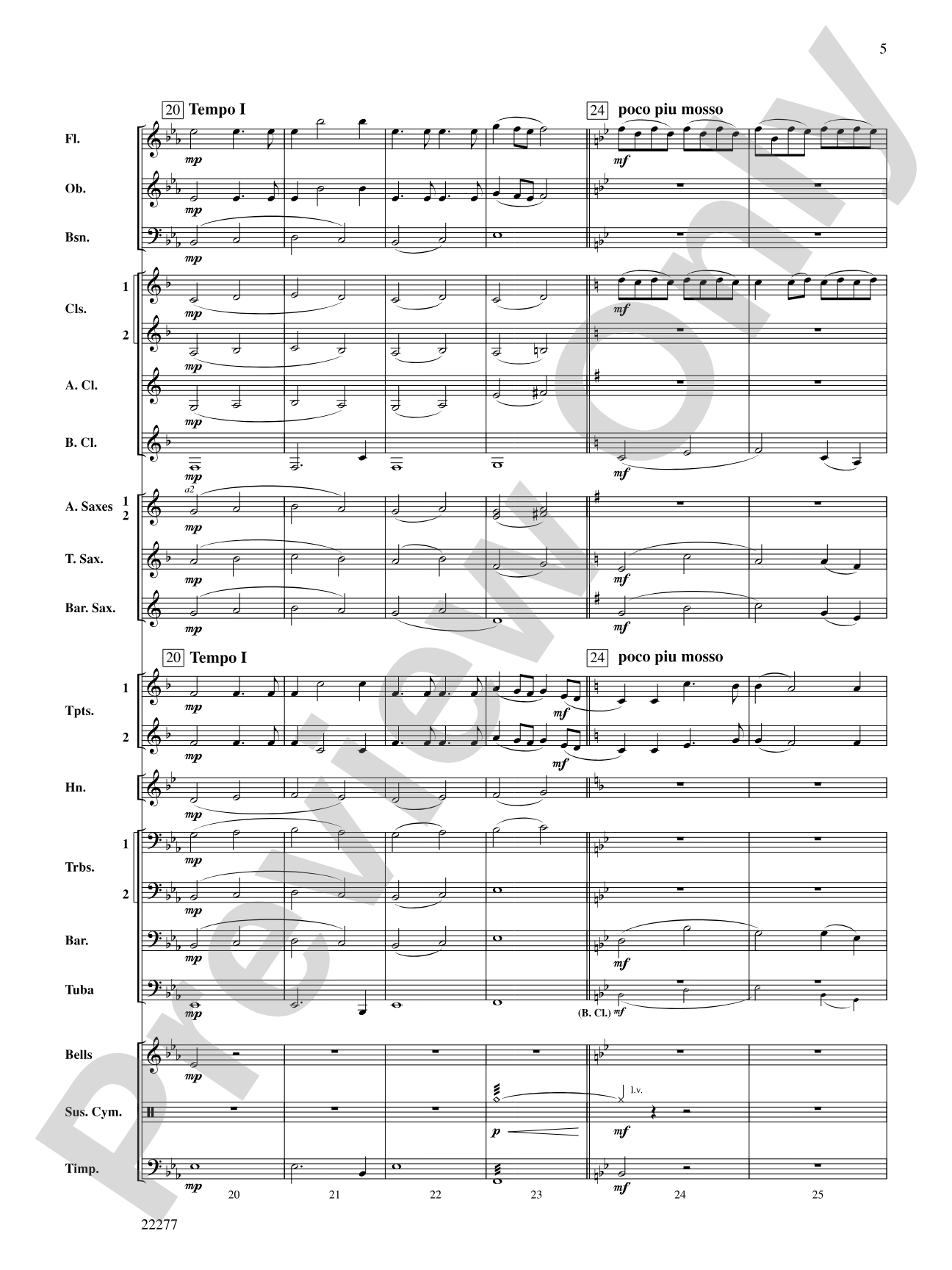 A Scottish Ballade: Concert Band Conductor Score & Parts