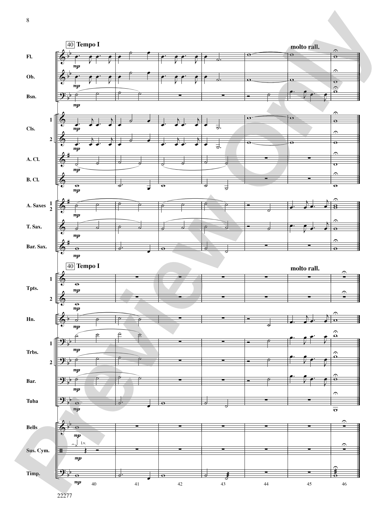 A Scottish Ballade: Concert Band Conductor Score & Parts